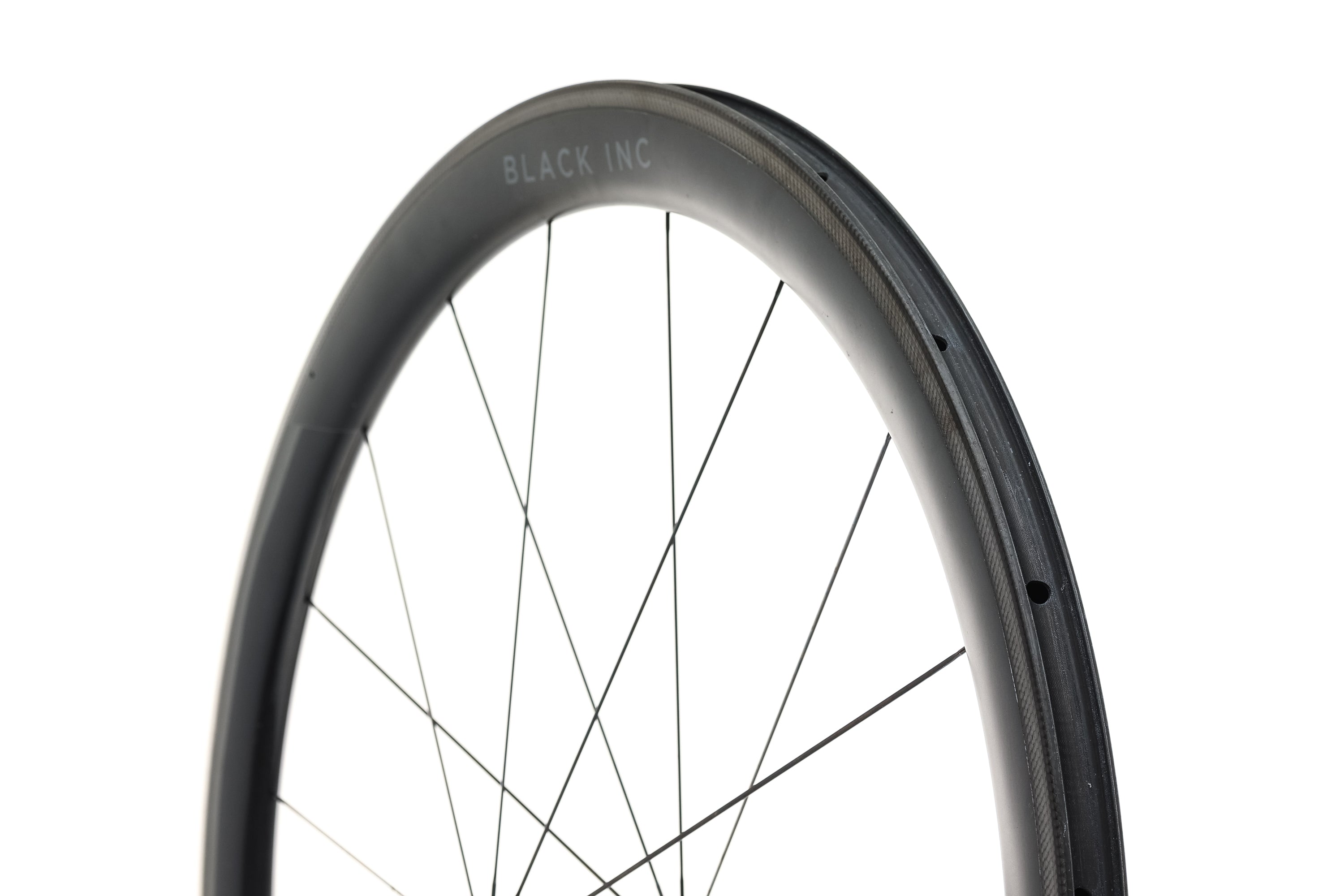 Black Inc Fifty C Carbon Tubeless 700c Front Wheel - Lightweight Aero Road Bike Wheel for Racing & Training - Perfect for Road Cycling, Triathlons & Competitive Riding