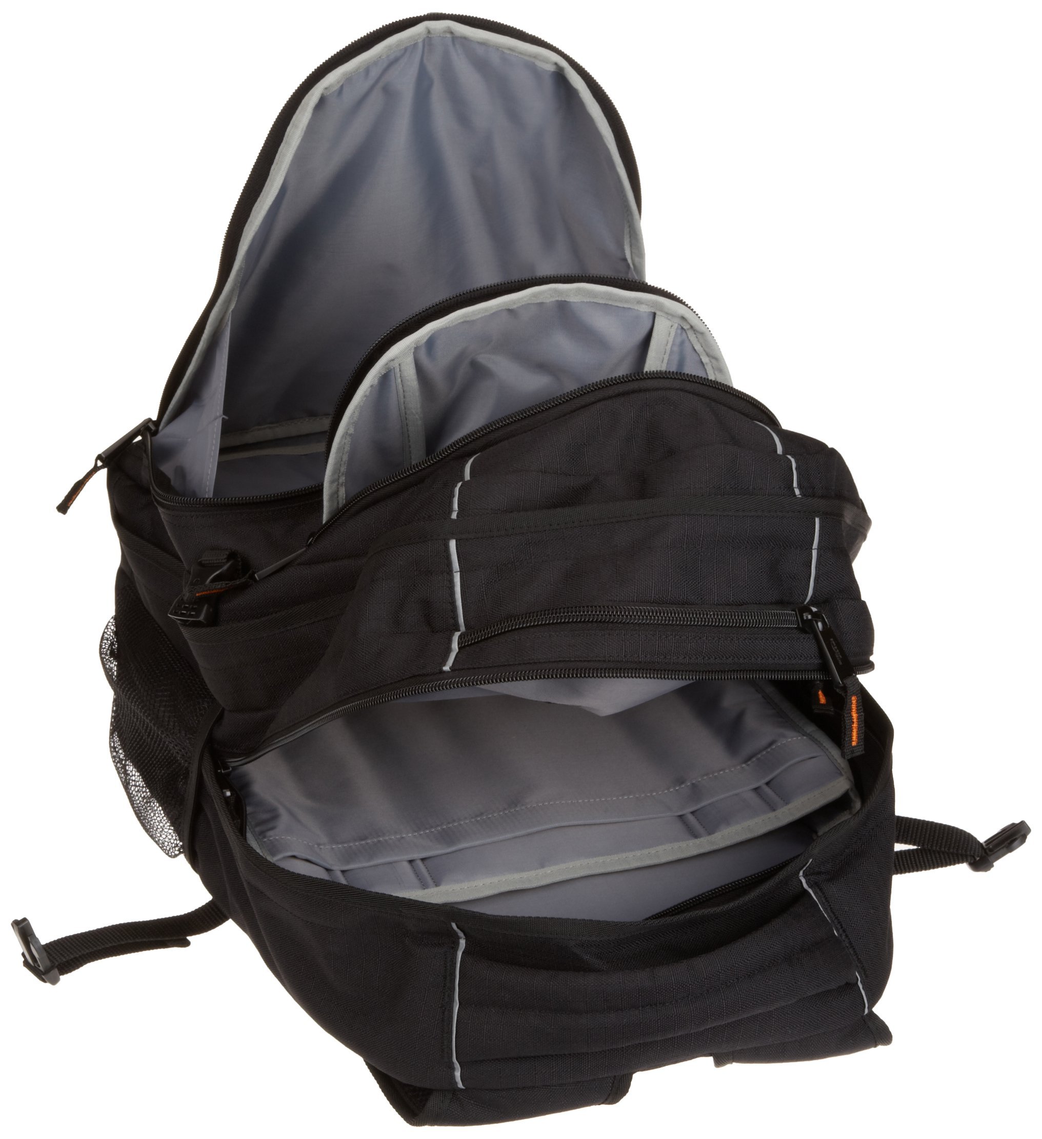 AmazonBasics Laptop Backpack with Padded Shoulder Straps & Multiple Compartments + Ergonomic Wireless Mouse with Adjustable DPI - Perfect for Work, School & Travel (Black)