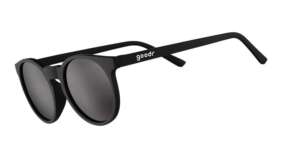 Goodr Sunglasses - Obsidian Polarized Aviator Shades for Running, Cycling & Outdoor Sports | UV Protection & Comfort Fit