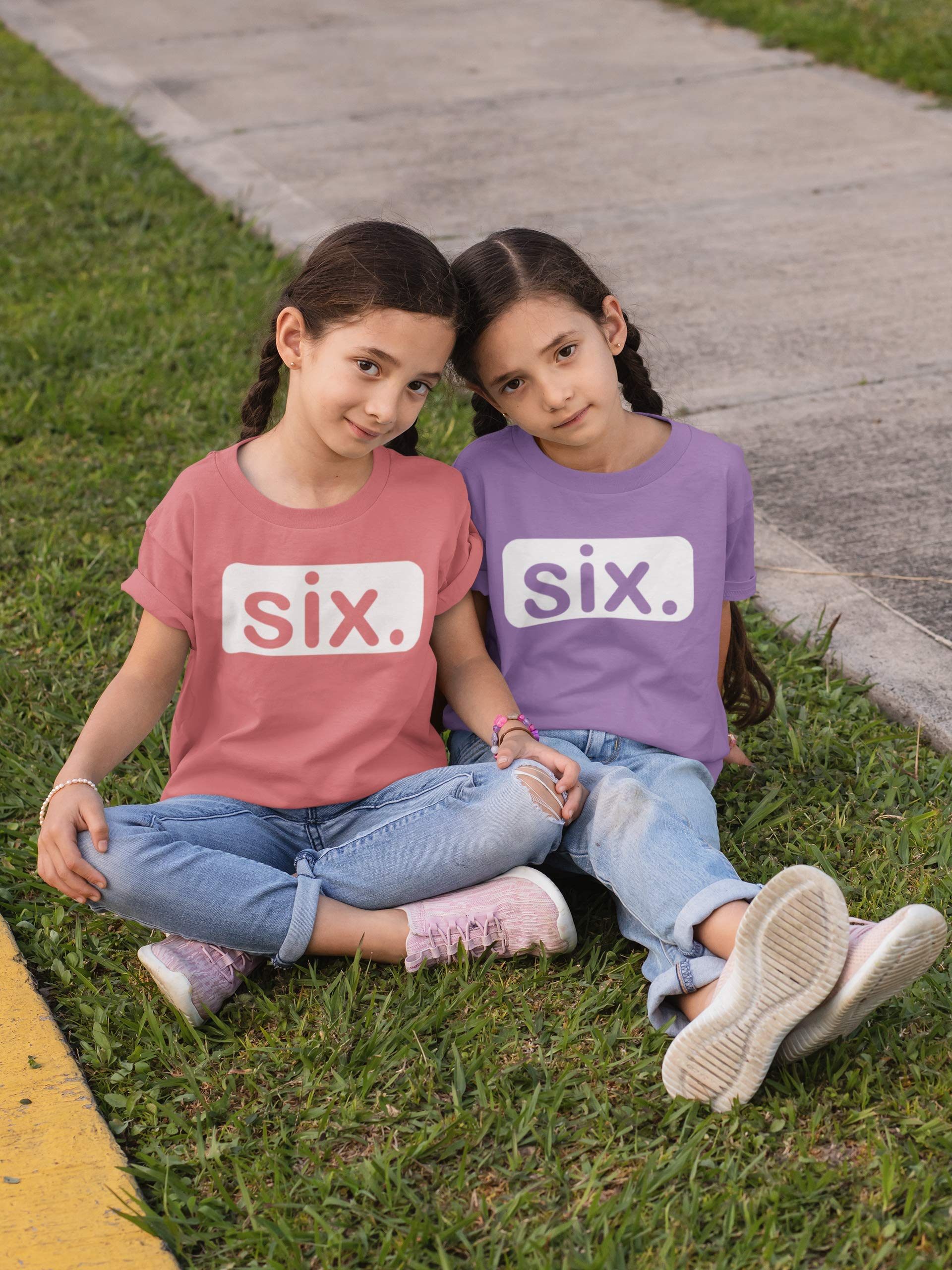 Happy 6th Birthday Outfit for Girls - Cute Toddler 6 Year Old Birthday Shirt - Perfect Sixth Birthday Gift for Parties & Celebrations