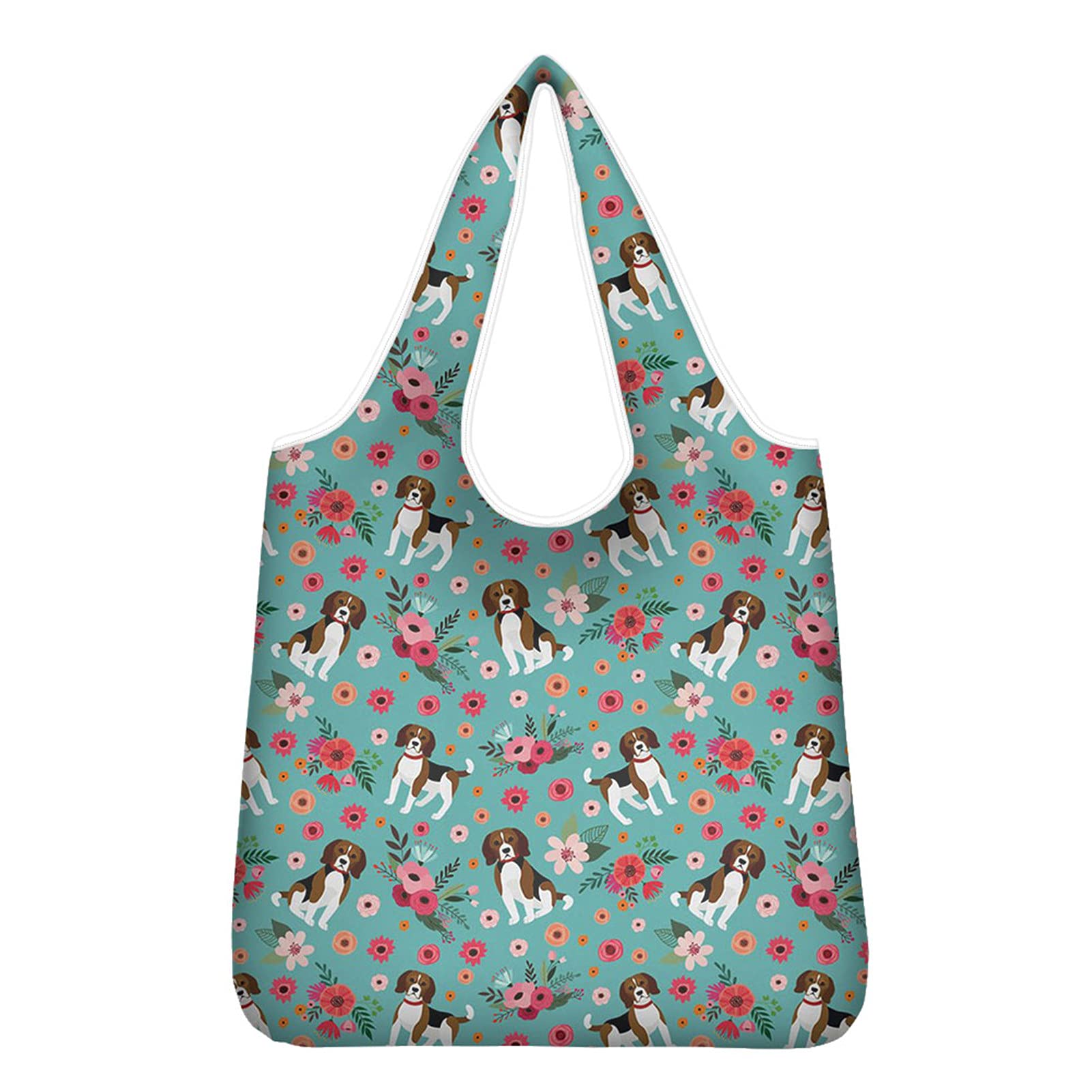 PHAYON Large Reusable Shopping Bags - Foldable & Washable for Groceries & Travel