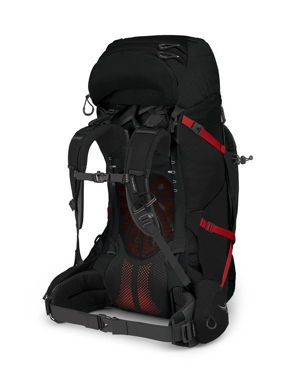 Osprey Aether Plus 70 Backpack - Lightweight Hiking Pack for Men & Women, 70L Large Capacity, Durable Travel Backpacking Gear for Outdoor Adventures, Camping & Trekking