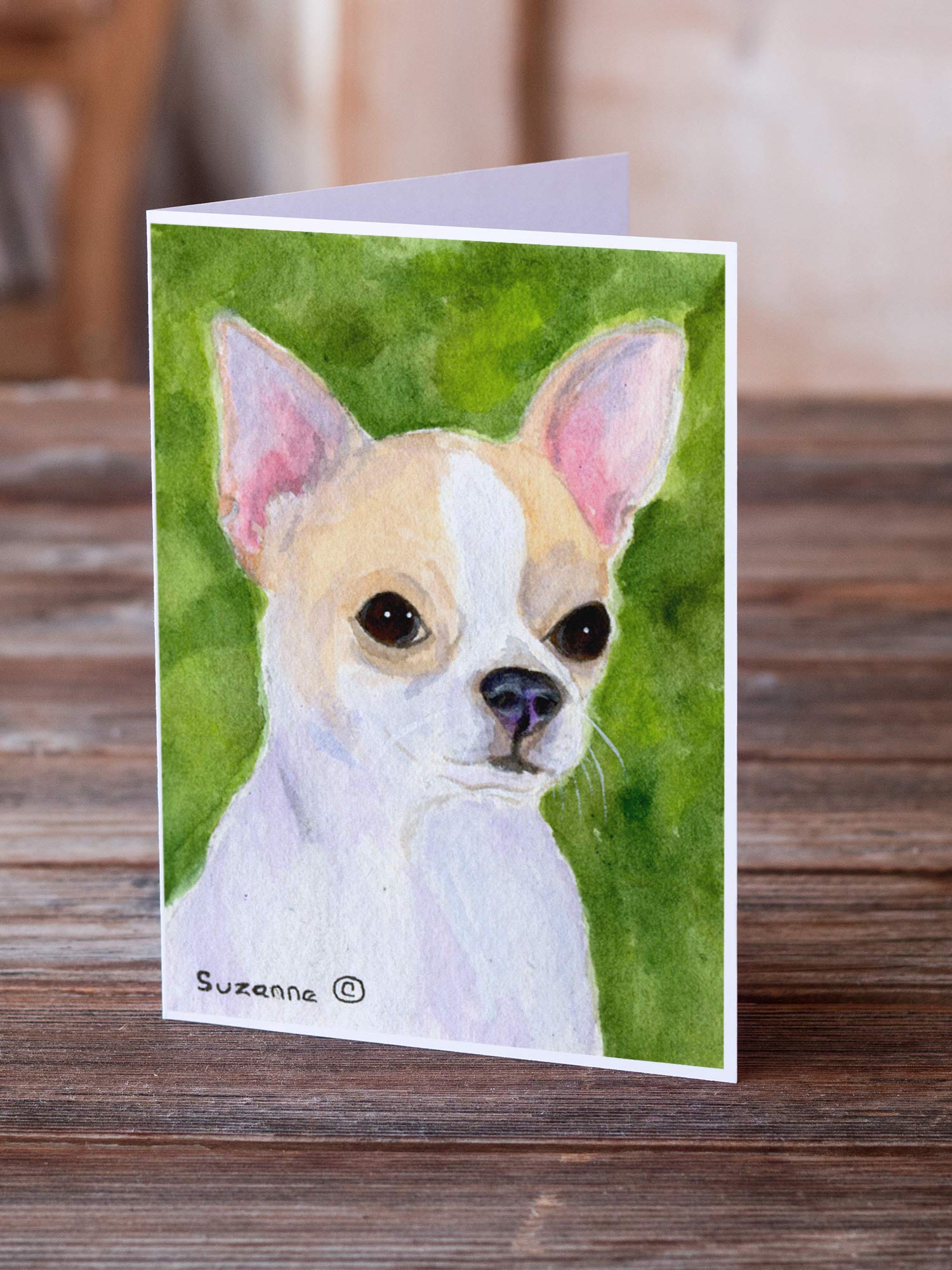Chihuahua Greeting Cards & Envelopes Set - Pack of 8 Blank A7 (5x7) Note Cards for All Occasions | Whimsical Dog Lover Stationery | Perfect for Birthdays, Thank You Notes & Holiday Greetings