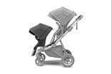 Thule Sleek Double Stroller - Lightweight Compact Baby Jogging Stroller for Twins, All-Terrain Wheels & Adjustable Canopy | Perfect for Running, Hiking & City Walks