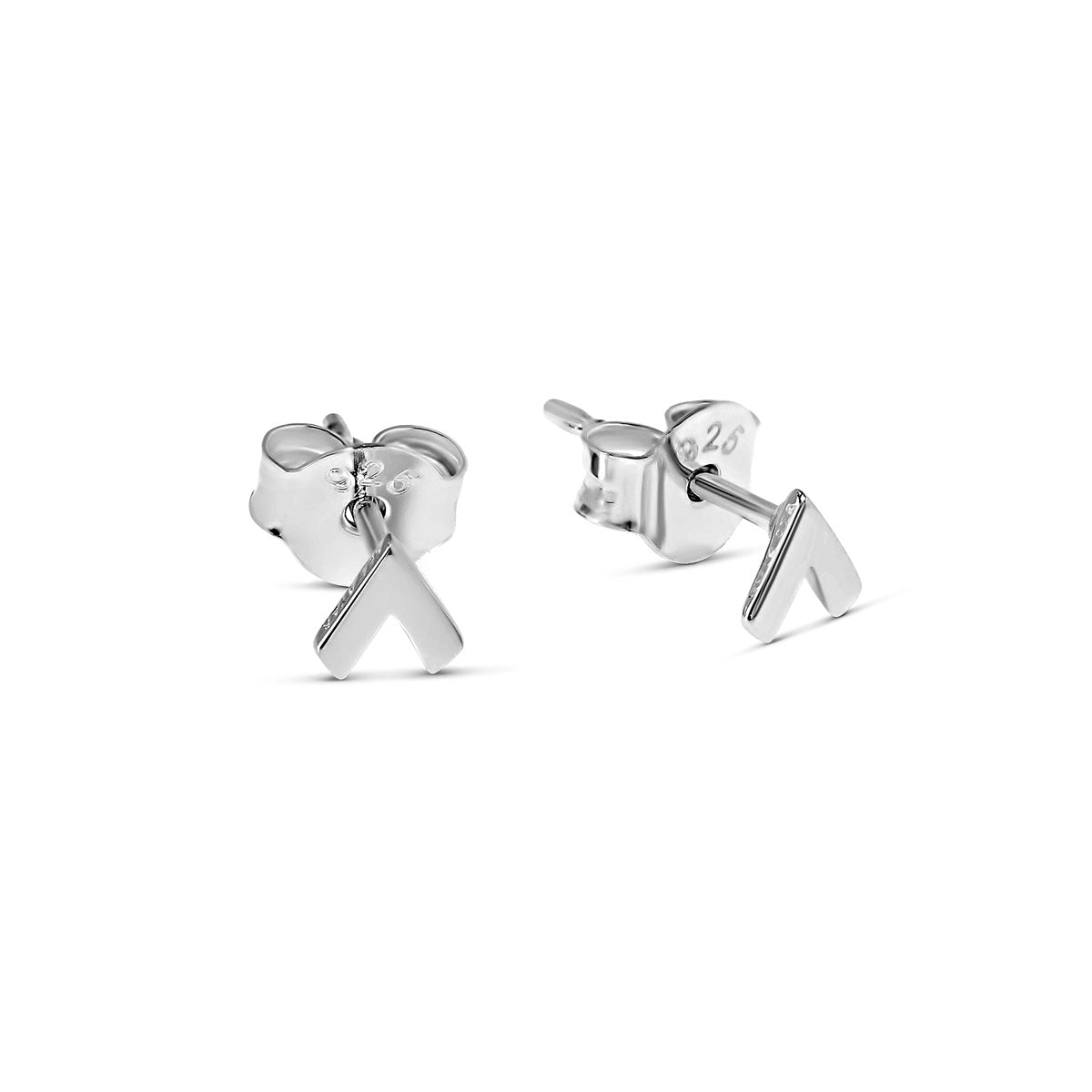 Super Fine Chevron Studs Earrings for Women - Trendy Geometric Dangle Earrings for Casual & Party Wear
