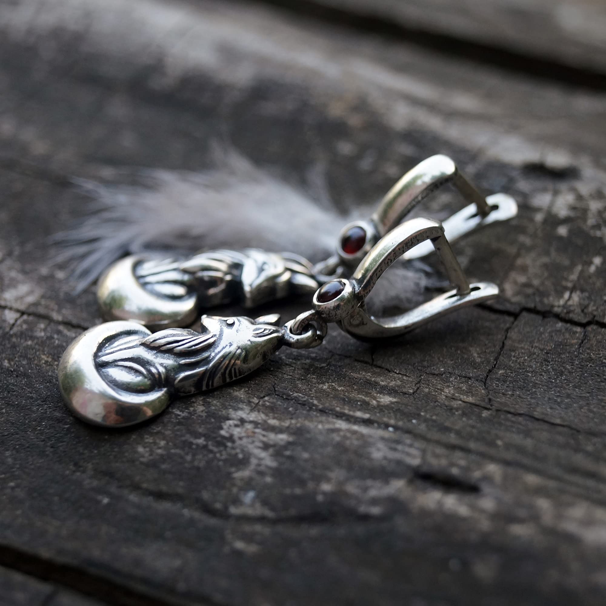 Fox Sterling Silver Earrings for Women - Elegant & Hypoallergenic Jewelry for Everyday Wear, Parties & Gifts