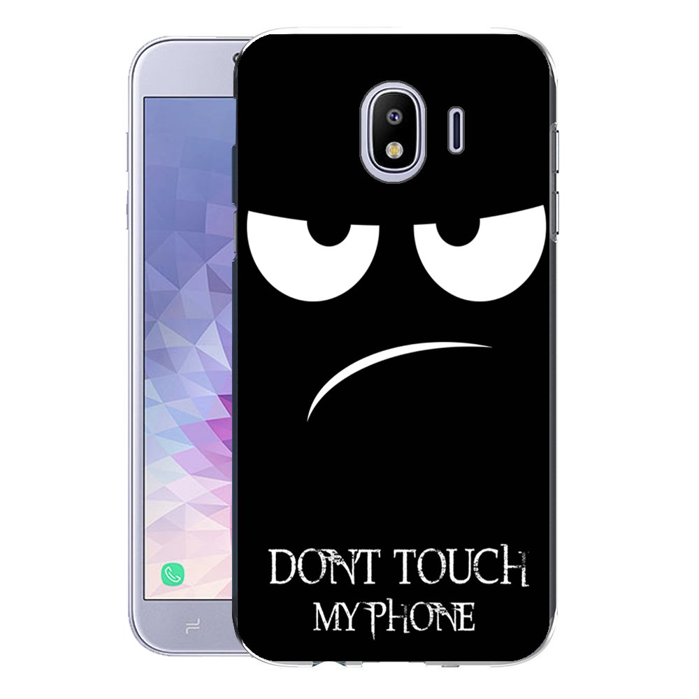 Samsung Galaxy J4 2018 Case - FoneExpert® Slim Soft Gel Silicone TPU Protective Cover with Stylish Patterns | Perfect for Everyday Use, Work & Travel