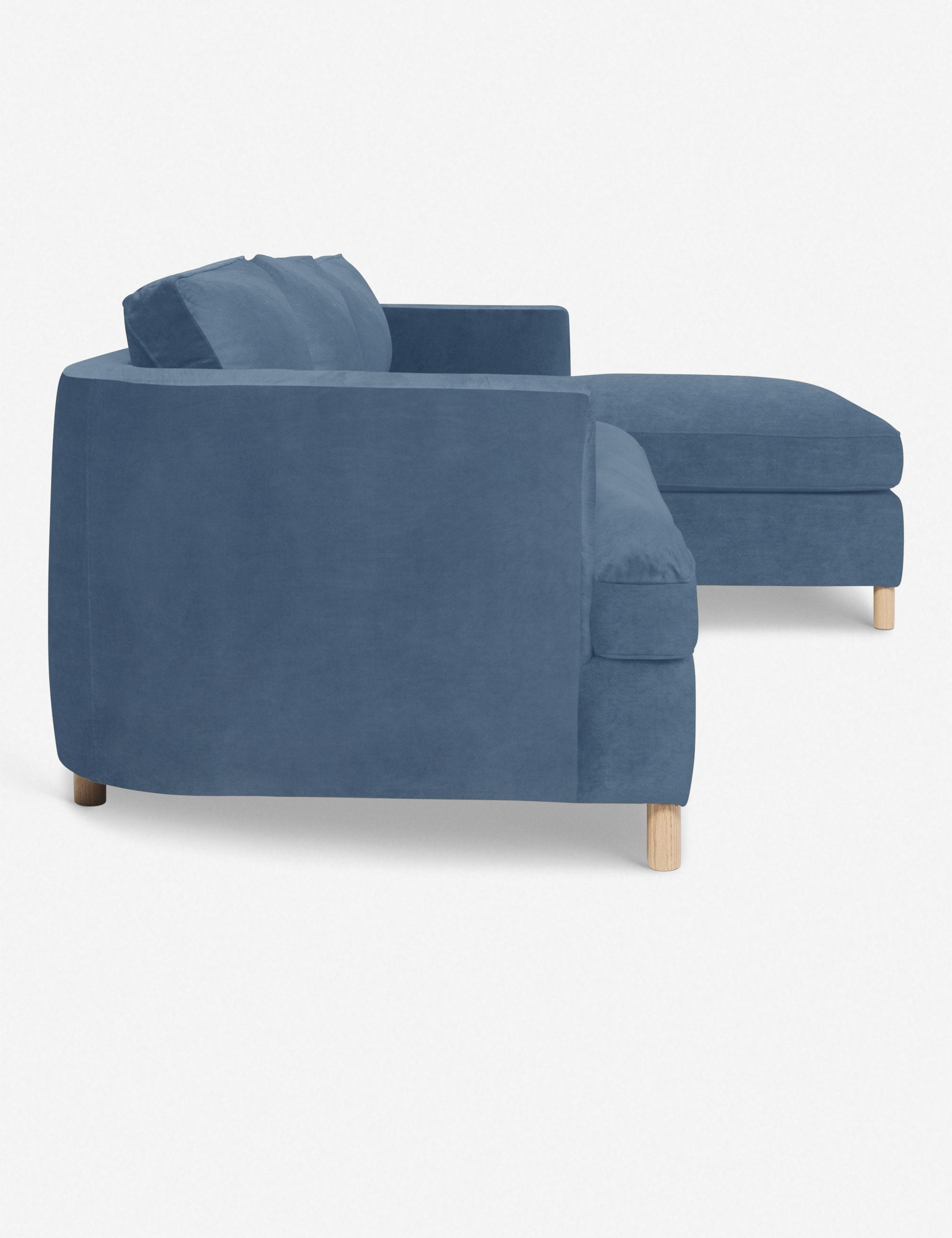 Belton Sectional Sofa by Ginny Macdonald - Modern L-Shaped Couch for Living Room, Family Room & Lounge | Comfortable Fabric Upholstery
