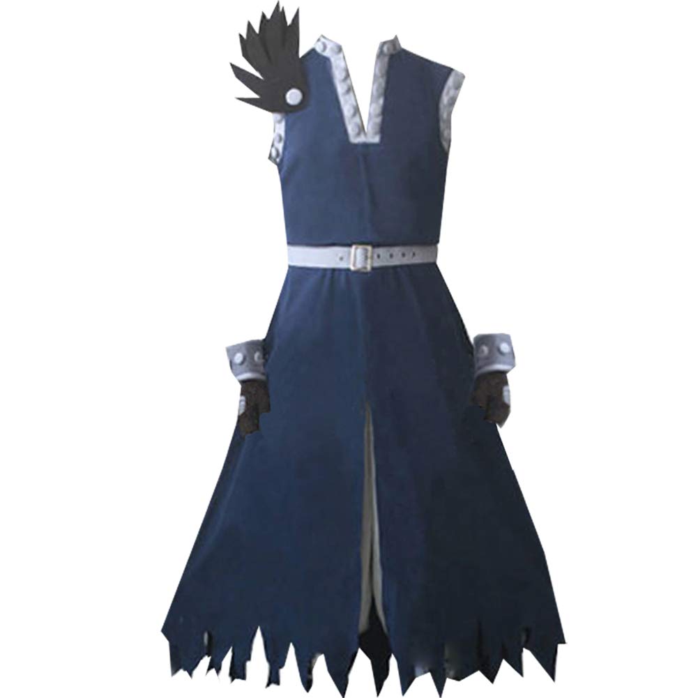 Anime Gajeel Redfox Cosplay Costume - Full Outfit Set for Halloween, Comic Con & Anime Conventions | Perfect for Cosplay Enthusiasts & Fairy Tail Fans