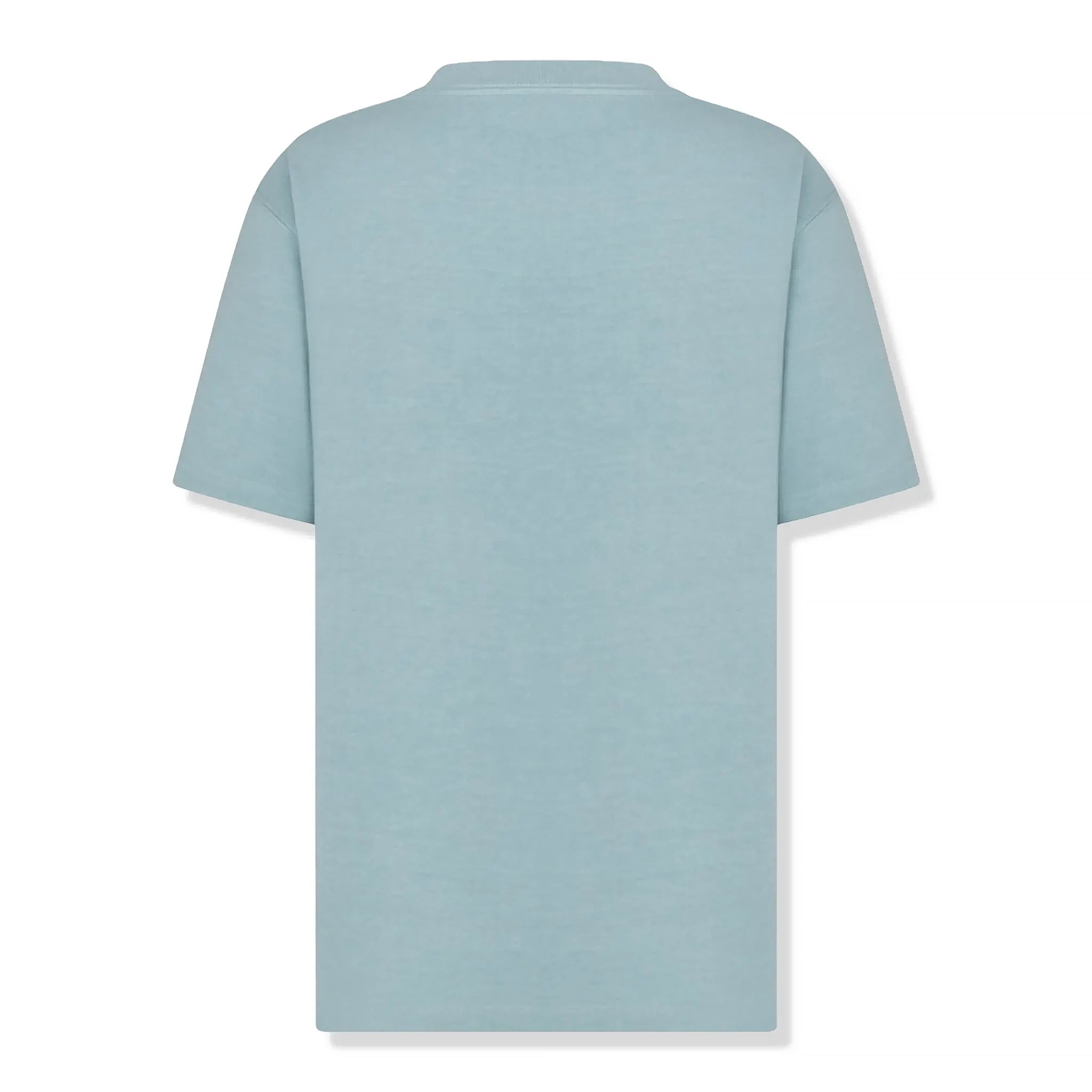Dior Couture Relaxed Fit Cotton T-Shirt for Men - Azure Blue Casual Tee | Perfect for Everyday Wear, Date Nights & Summer Outfits