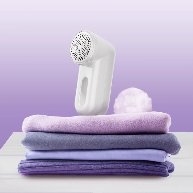 Portable Lint & Pet Hair Remover for Clothes - Reusable Fabric Shaver for Travel, Home & Office Use - Perfect for Sweaters, Couches & Car Seats