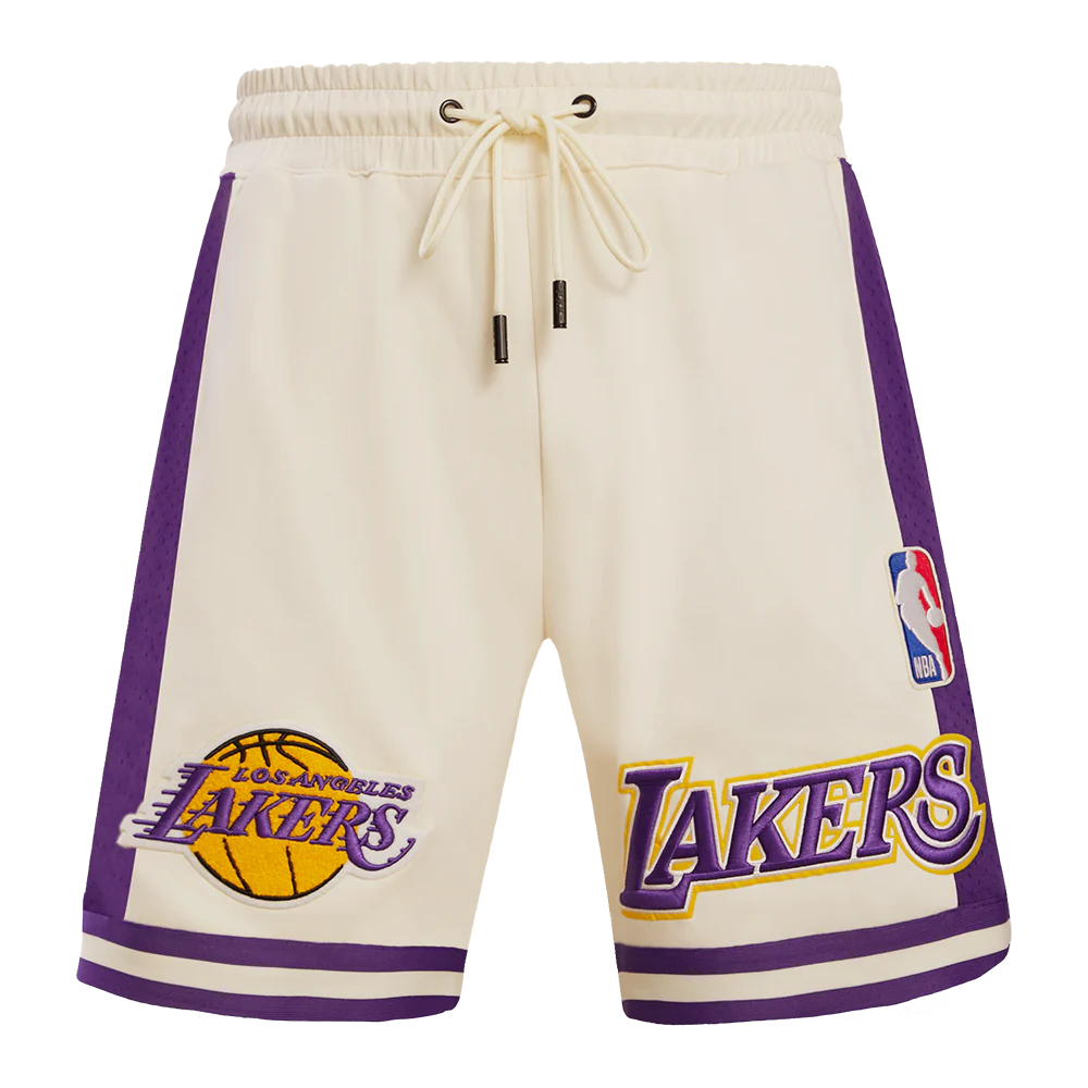 Los Angeles Lakers Retro Classic Dk 2.0 Basketball Shorts - Pro Standard NBA Jersey Shorts for Men (BLL356001) - Perfect for Game Day, Workouts & Casual Wear