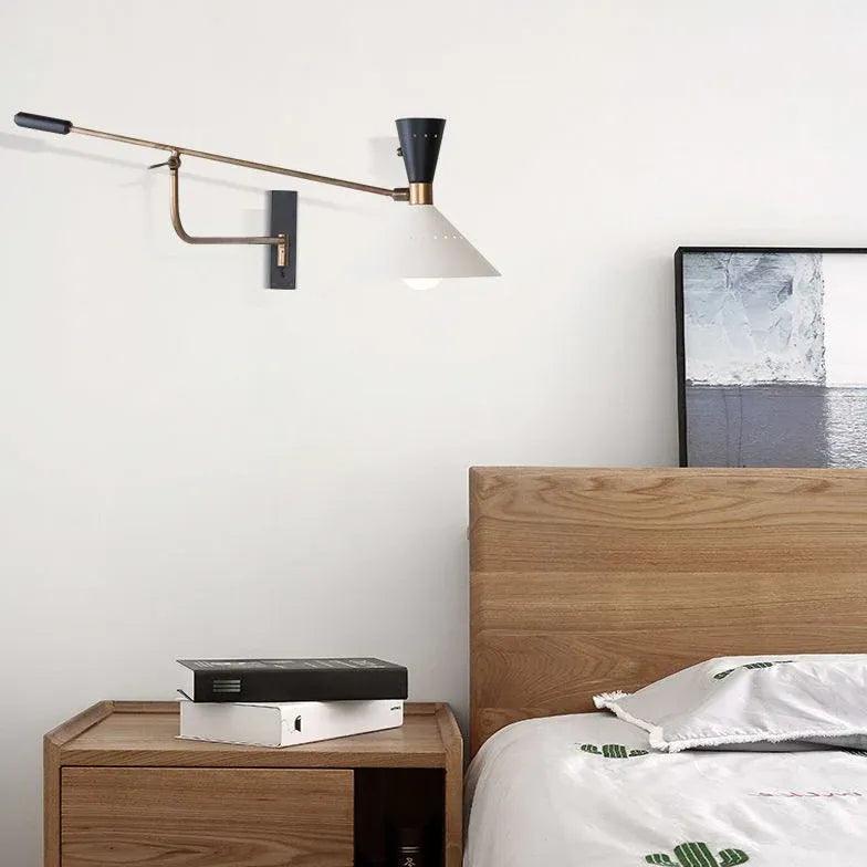 Flexible White LED Bedside Reading Lamp - Adjustable Clip-On Light for Nighttime Reading in Bed, Study, or Dorm Room