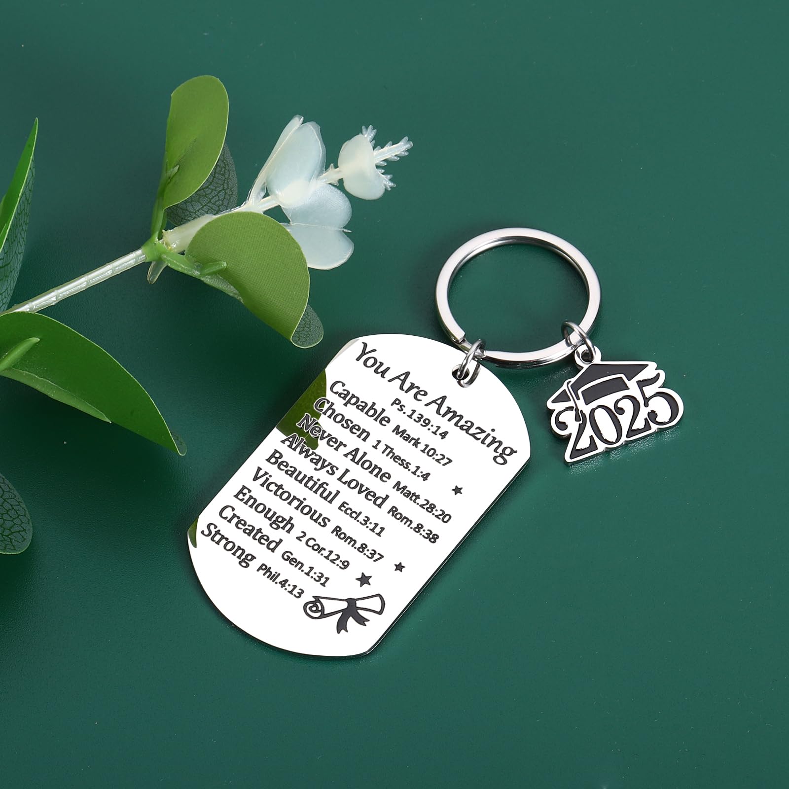 Class of 2025 Graduation Gifts for Men & Women - Personalized High School & College Graduation Presents for Him & Her - Senior Night, Last Day of School & Religious Celebration Gifts (Perfect for Students, Friends & Family)