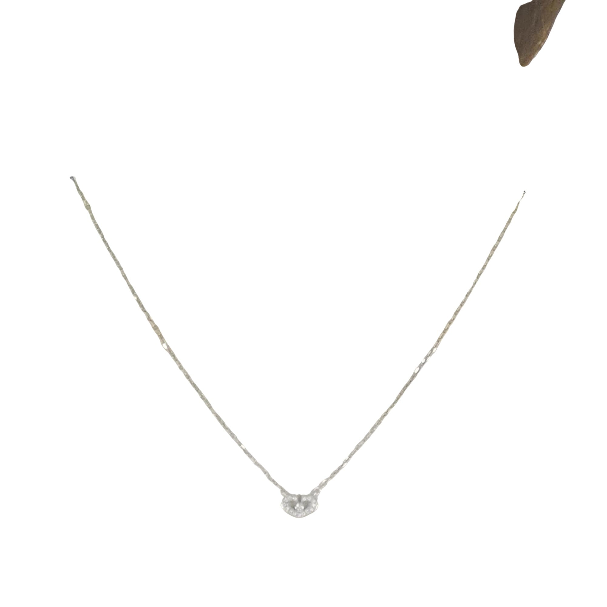 Elegant C Heart Pendant White Gold Necklace for Women - Perfect for Valentine's Day Gifts, Anniversaries & Special Occasions