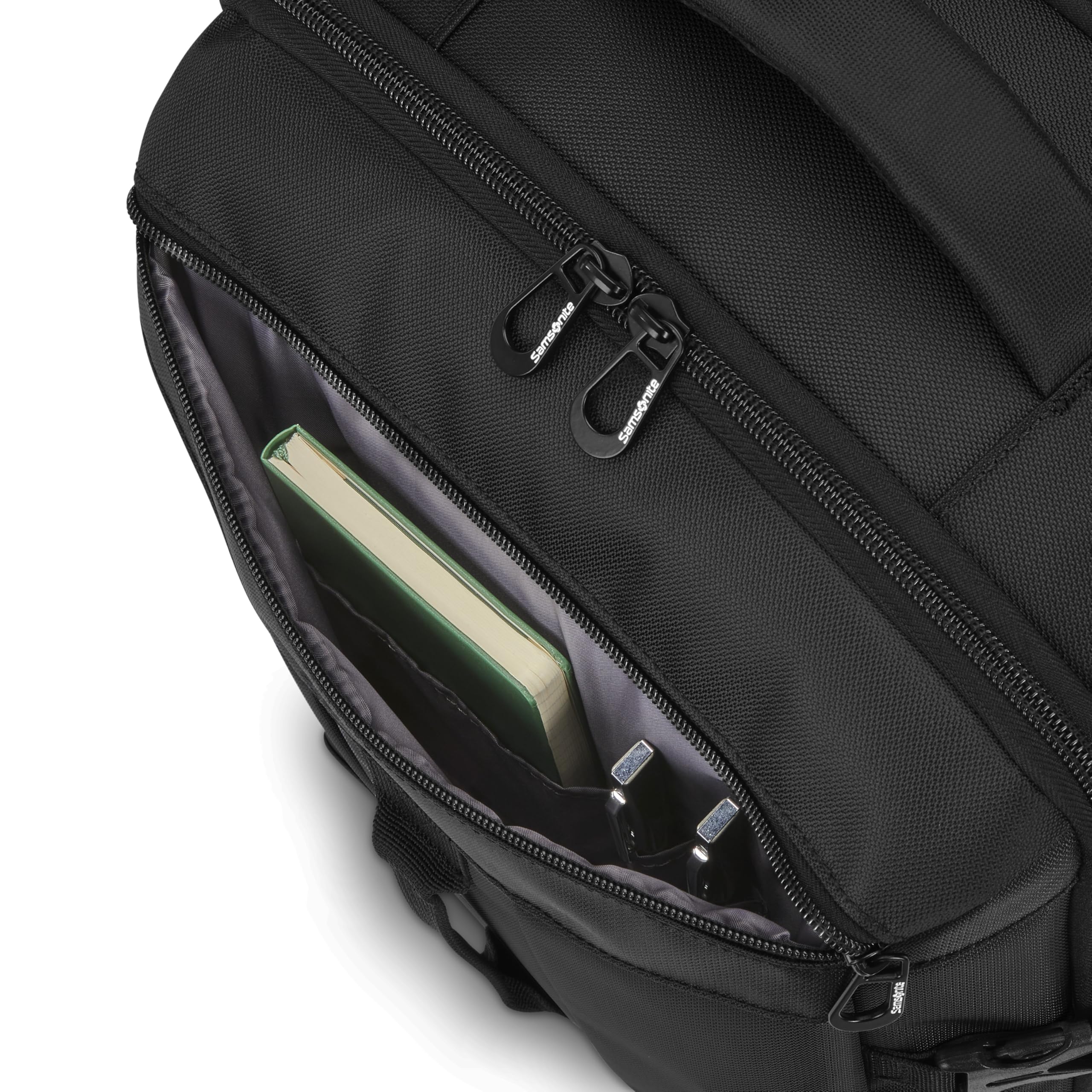 Samsonite Andante 2 Travel Backpack - Lightweight Durable Carry-On Backpack for Men & Women, Perfect for Business Trips, Airplane Travel & Daily Commute (Riverrock/Black)