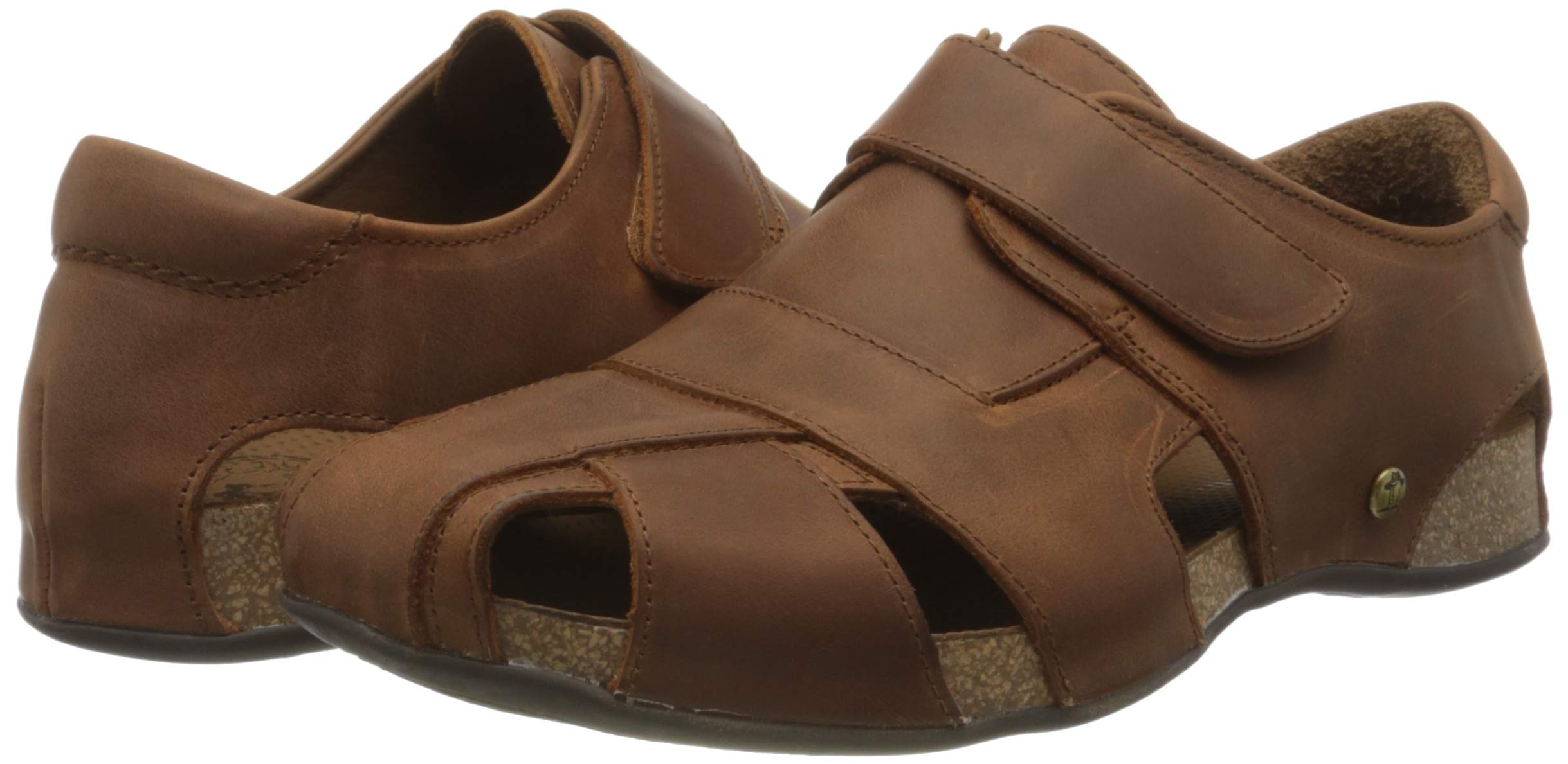 Panama Jack Men's Open Toe Sandals - Comfortable Leather Outdoor Beach Sandals for Walking & Travel | Perfect for Summer, Vacation & Casual Wear