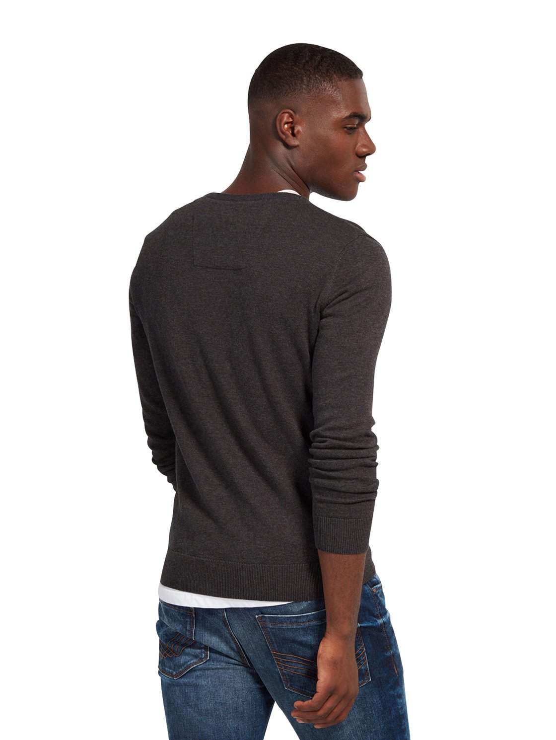 TOM TAILOR Men's Basic Sweater - Casual Knit Pullover for Everyday Wear & Layering | Perfect for Office, Outings & Cold Weather