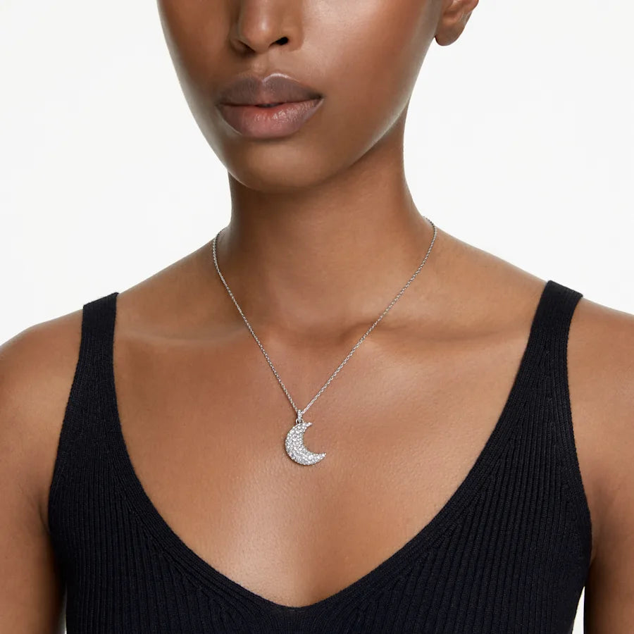 Luna Pendant Necklace - Elegant Moon Charm Jewelry for Women | Perfect for Everyday Wear, Date Nights & Special Occasions