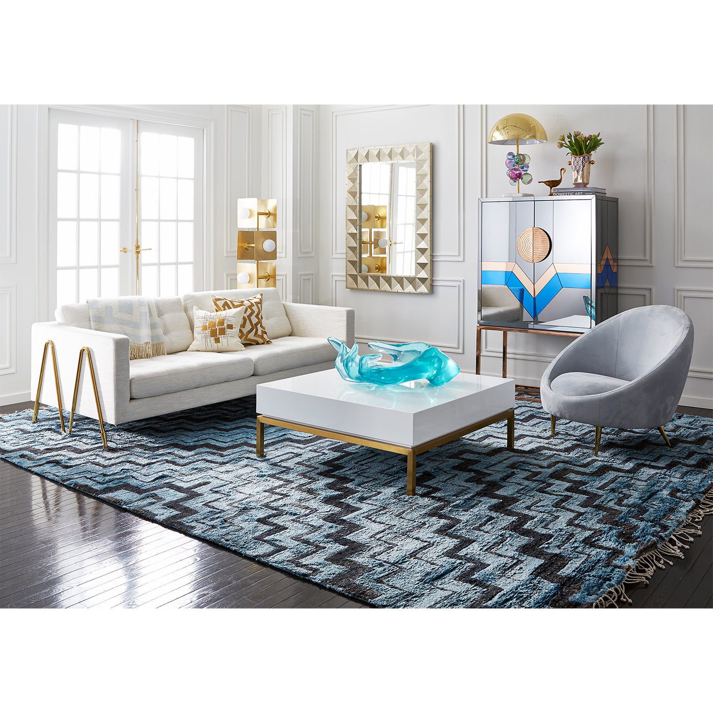 Talitha Mirror - Elegant Full-Length Floor Mirror for Home Decor, Bedroom & Living Room | Perfect for Vanity, Dressing Room & Selfie Background