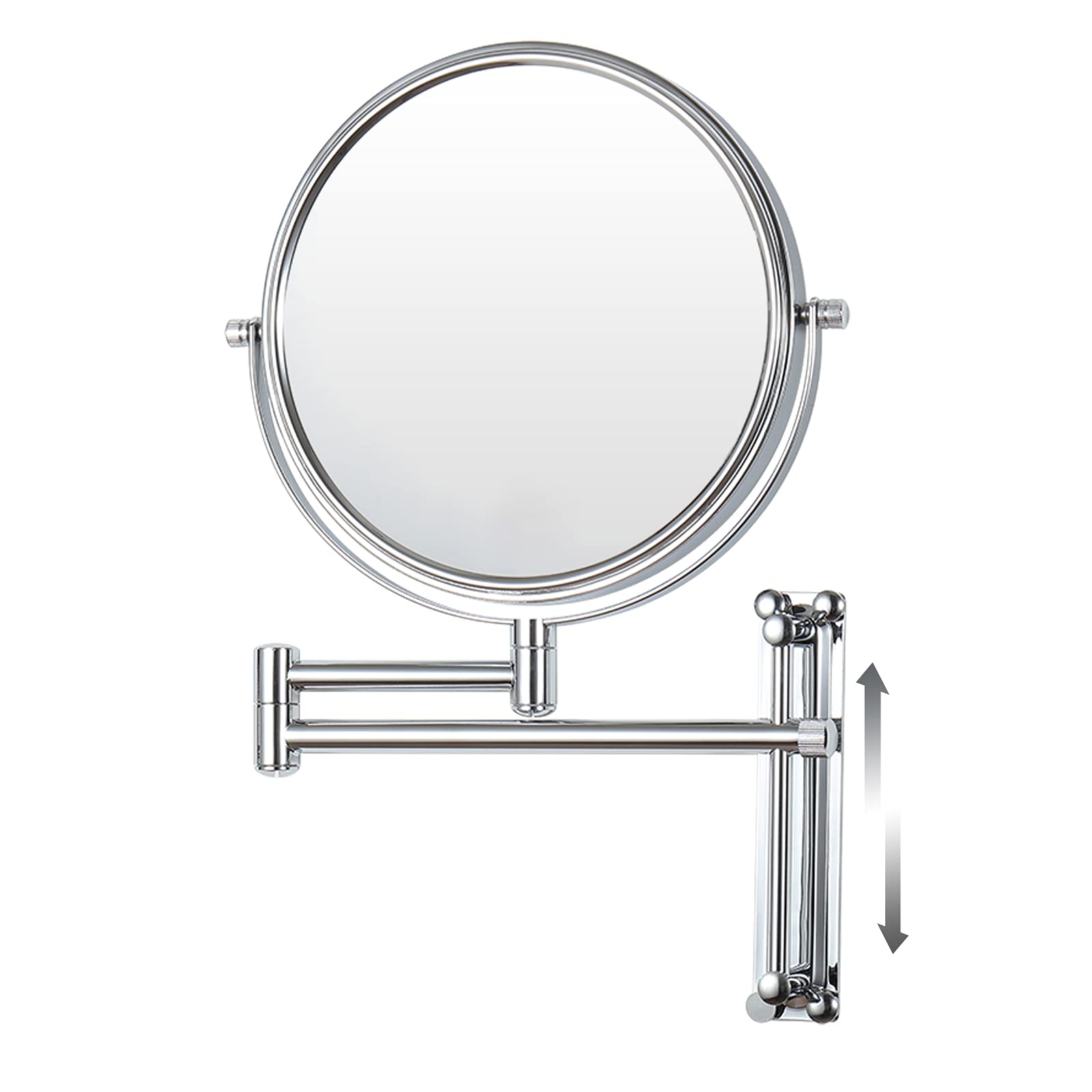 10X Magnifying Wall Mounted Makeup Mirror - 8