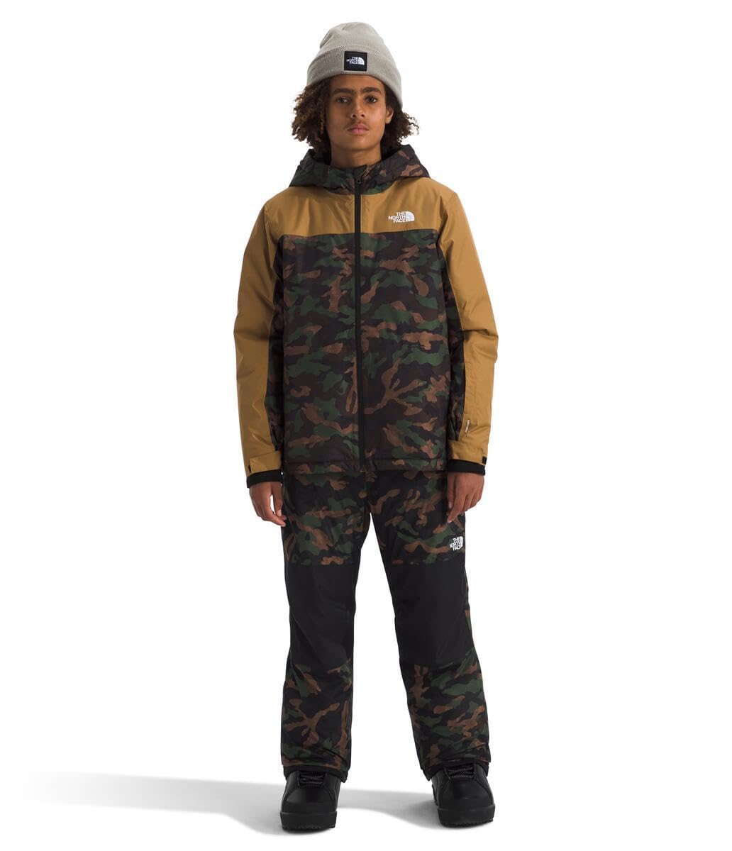 THE NORTH FACE Boys' Freedom Insulated Snow Pants - Waterproof Winter Hiking Pants for Kids - Perfect for Skiing, Snowboarding & Outdoor Adventures
