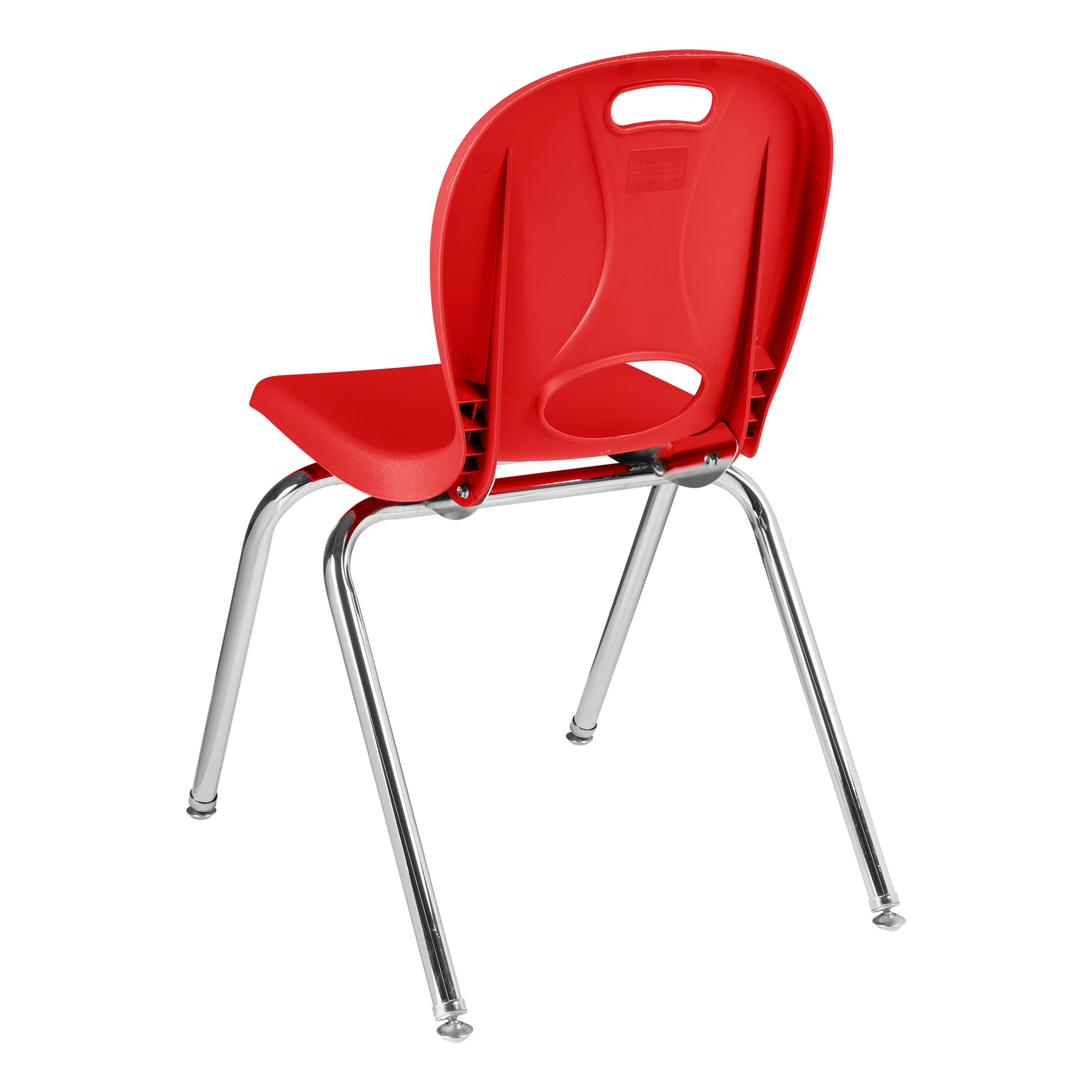 Learniture LNT-118-CSW-RD Stackable School Chairs for Classroom - 18