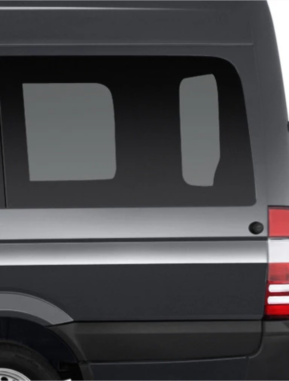 AMA Driver Side Rear Quarter Solid Glass Window for Mercedes Sprinter 170 WB (2007-2024) - Perfect Replacement for Cargo Van & RV Conversions