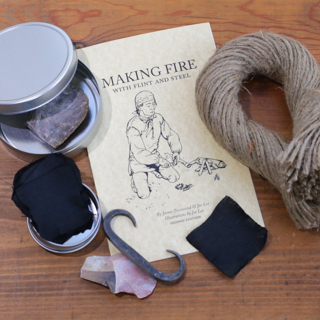 Premium Classic Fire Starting Kit – Waterproof Survival Matches, Flint & Steel – Perfect for Camping, Hiking, and Emergency Preparedness