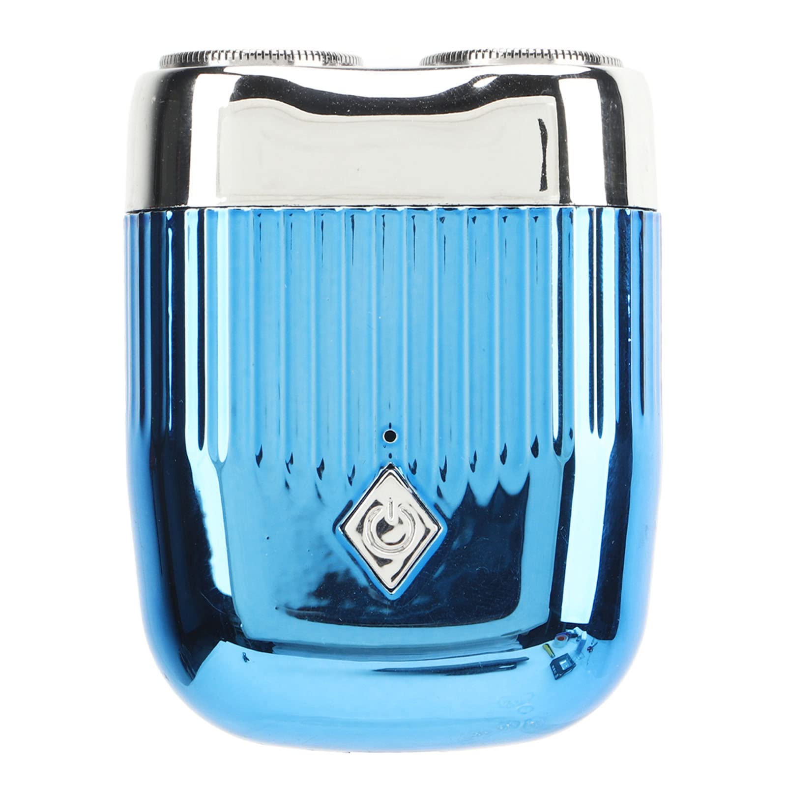 Premium Rotary Electric Shaver for Men - Waterproof, Rechargeable & Travel-Friendly with Dual Stainless Steel Blades - Ideal for Smooth Shaving at Home, Gym & Business Trips (Blue)