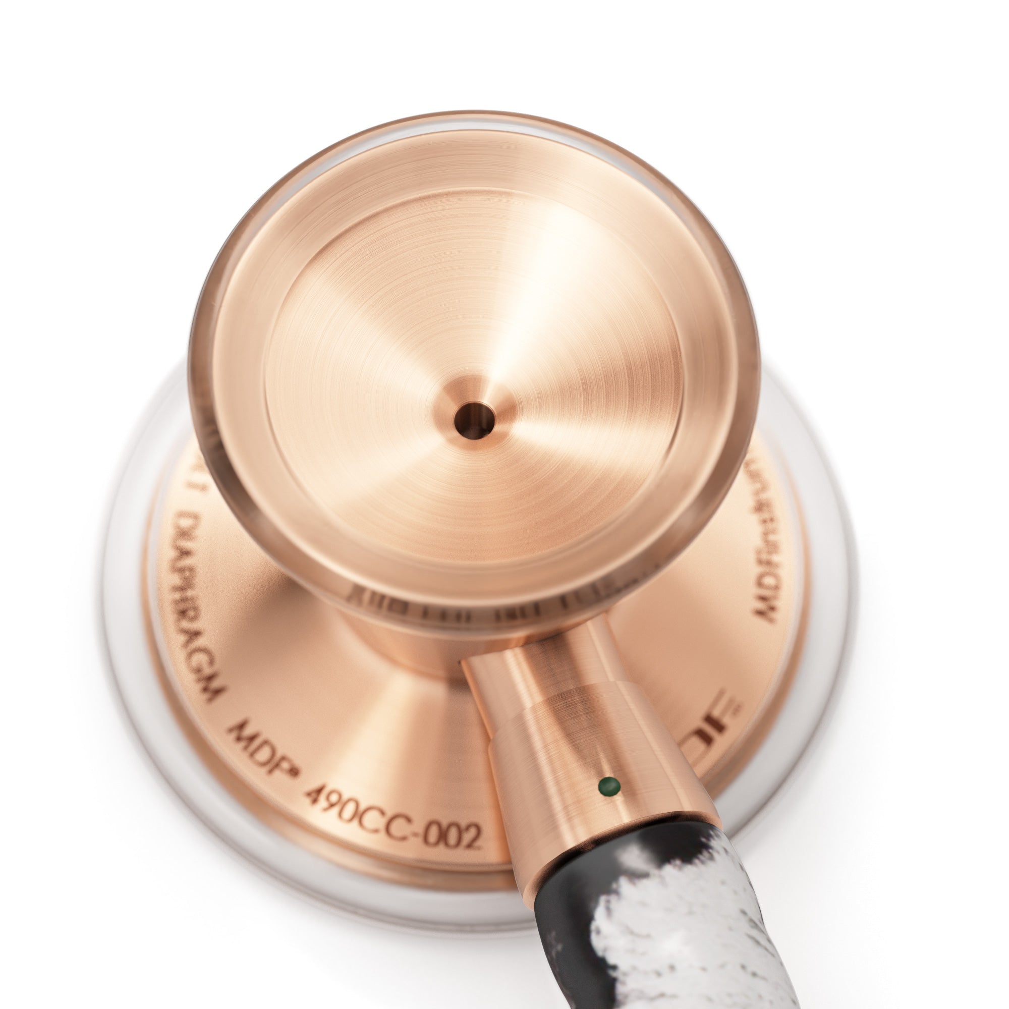 Premium Titanium Cardiology Stethoscope - Snow Leopard & Rose Gold Design | Ideal for Medical Professionals, Nurses & Students | Perfect for Hospital, Clinic & Home Use