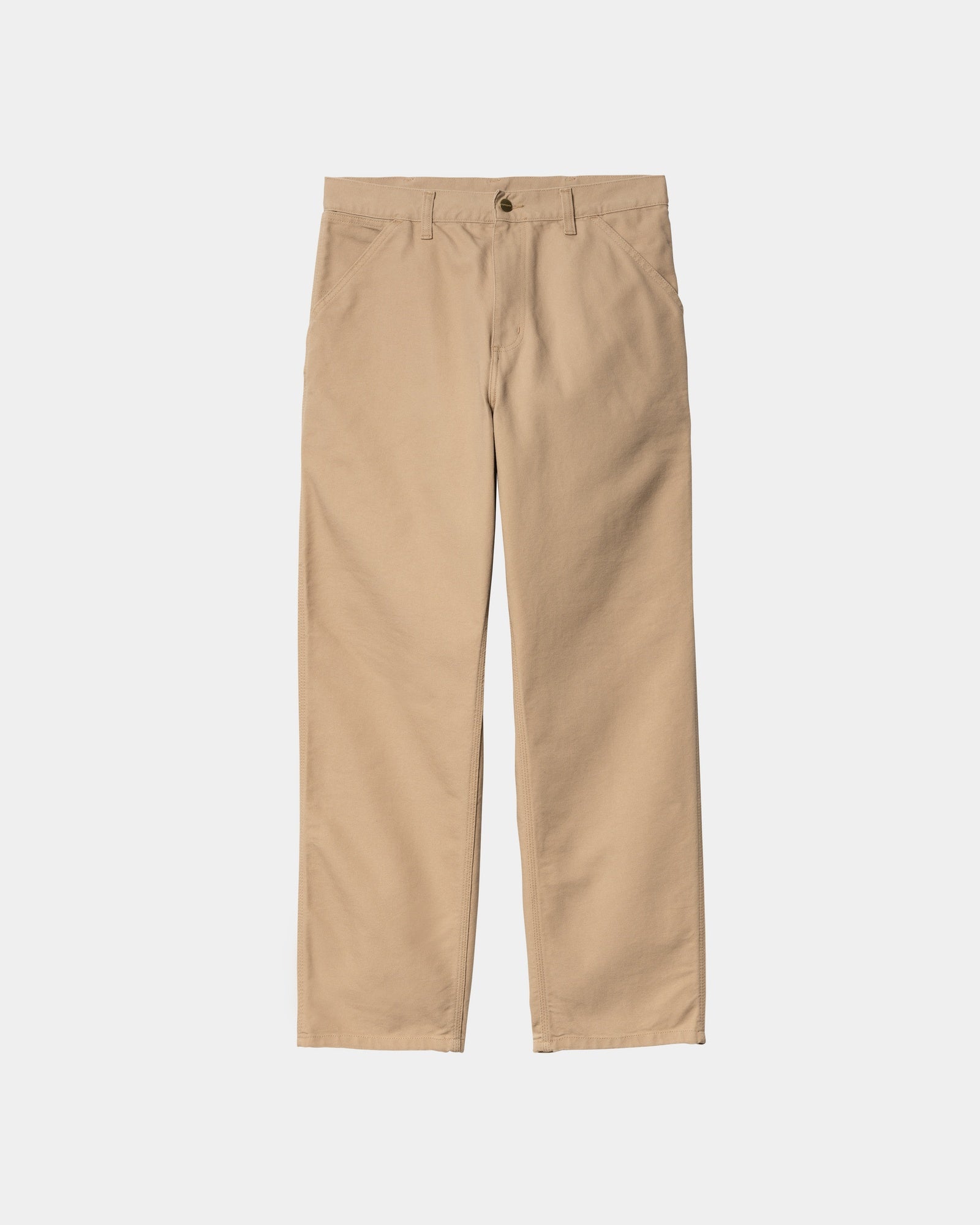 Dusty Hamilton Brown Single Knee Pants - Durable Work Pants for Construction, Landscaping & Outdoor Activities