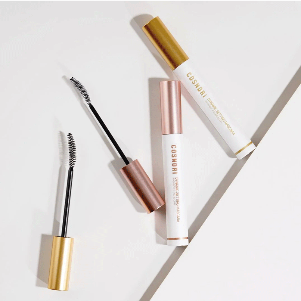 COSNORI Dynamic Setting Washable Mascara 7ml - Long Lasting Volumizing & Lengthening Mascara for Natural Look | Perfect for Daily Wear, Parties & Special Occasions