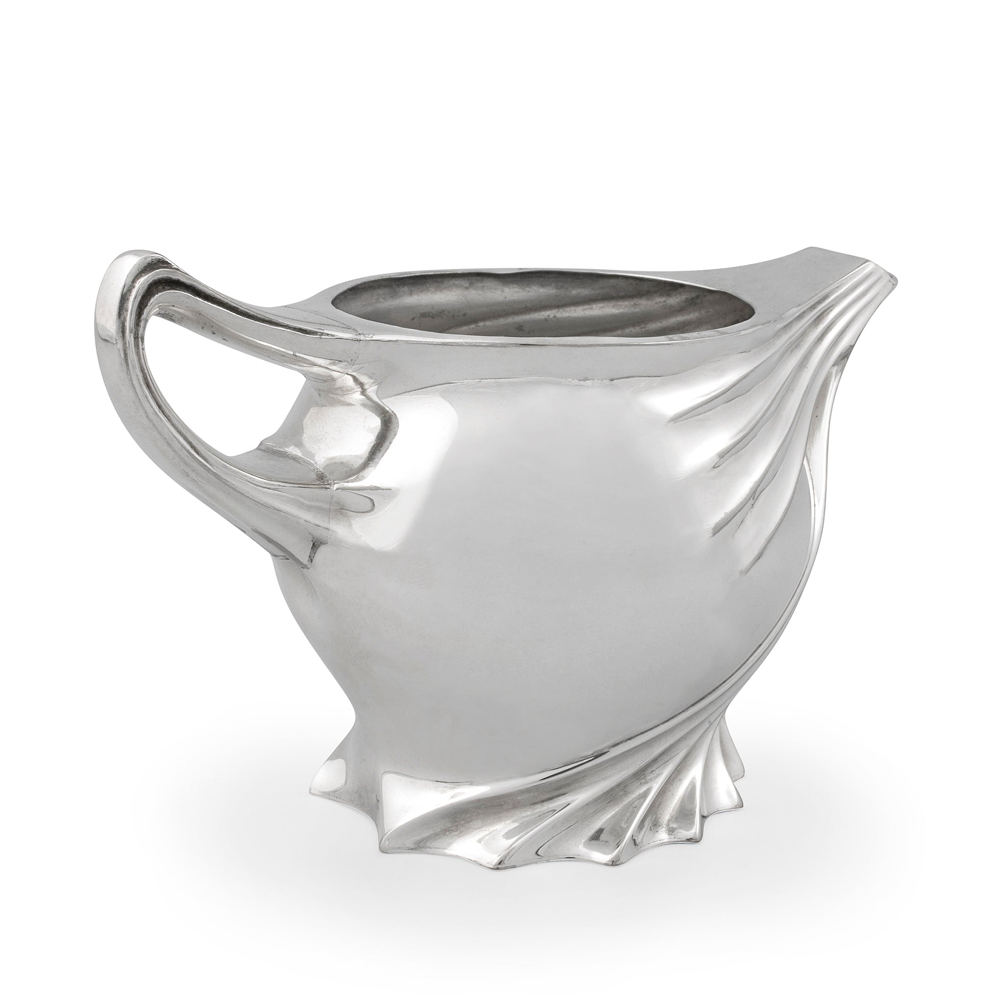 Paul Follot Silver Coffee & Tea Set - Elegant 4-Piece Serving Set for Afternoon Tea, Entertaining & Home Decor (Coffee Pot, Teapot, Sugar Bowl, Creamer)