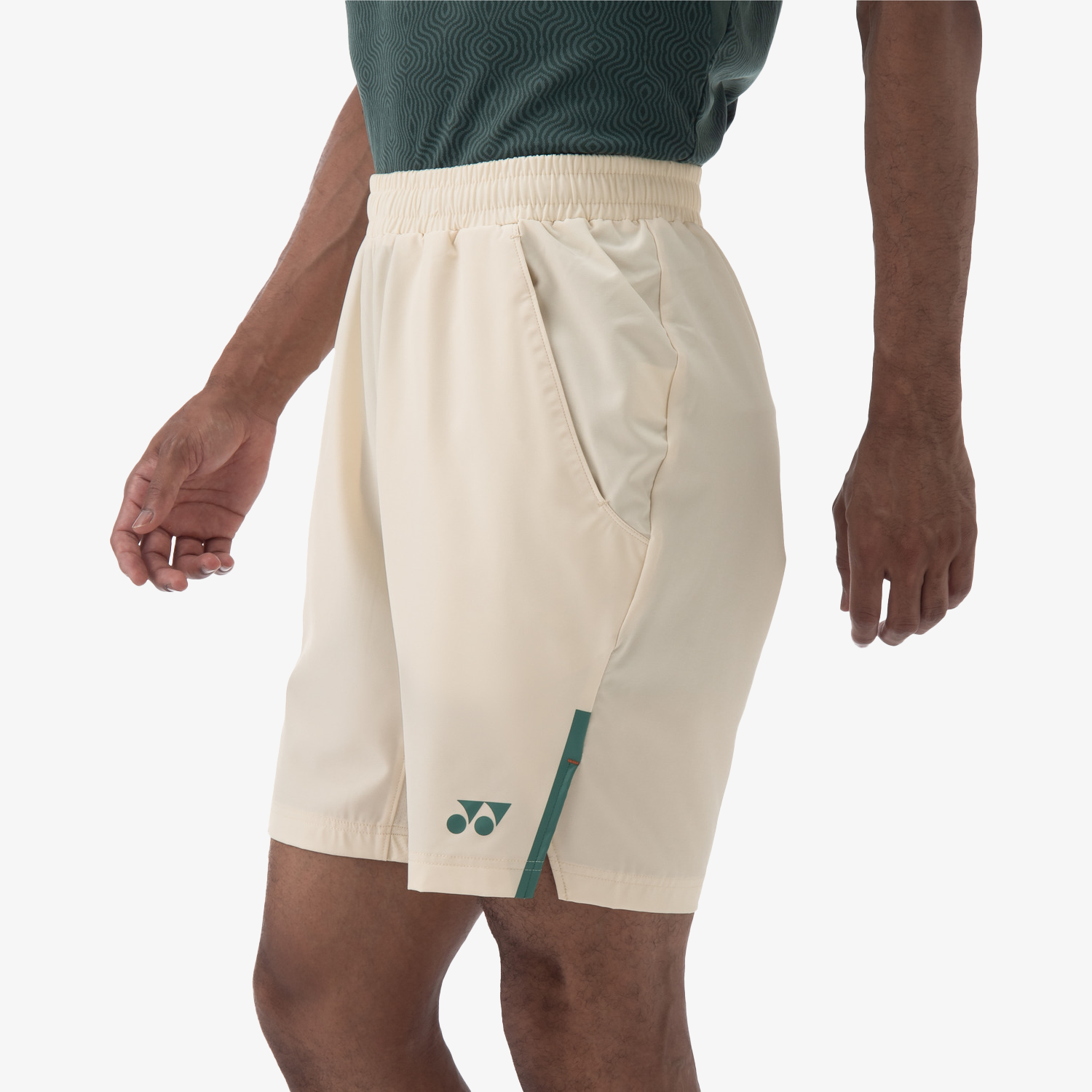 Yonex Men's Tennis Shorts 15163 - Breathable Athletic Shorts for Running & Training (Sand) - Perfect for Gym, Sports & Casual Wear