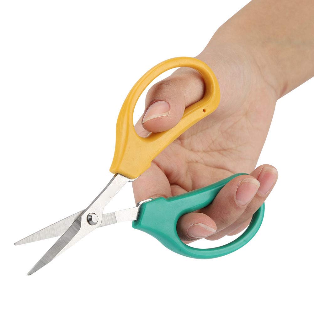 Uxsiya Stainless Steel Bonsai Pruning Shears - Professional Garden Scissors for Indoor Plants, Flowers & Bushes | Perfect for Trimming, Shaping & Maintaining Bonsai Trees (Gardening Gift Idea)