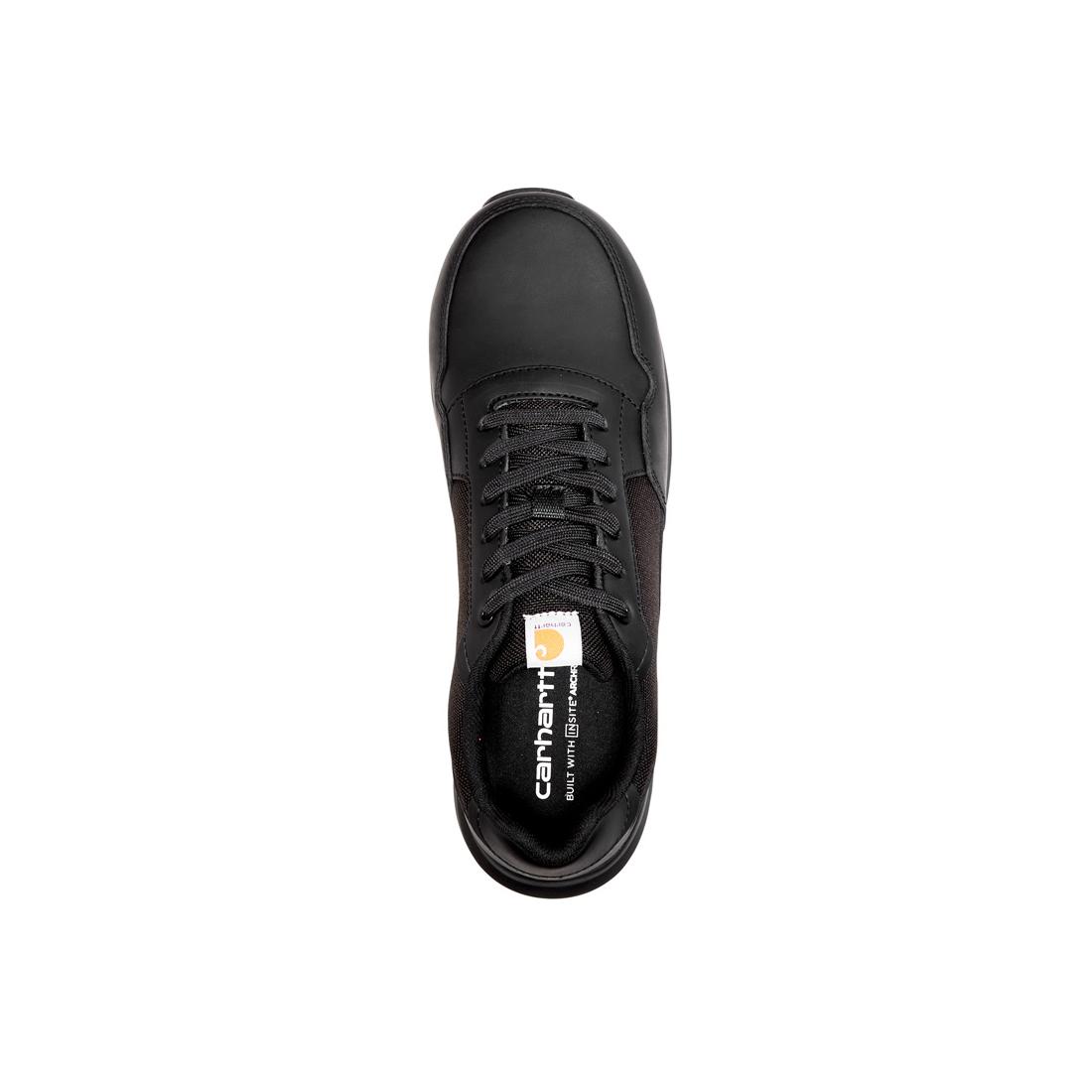 Greenfield ESD Nano Toe Work Sneakers - Anti-Static Safety Shoes for Electronics Industry, Black - Perfect for Cleanroom, Laboratory & Warehouse Workers