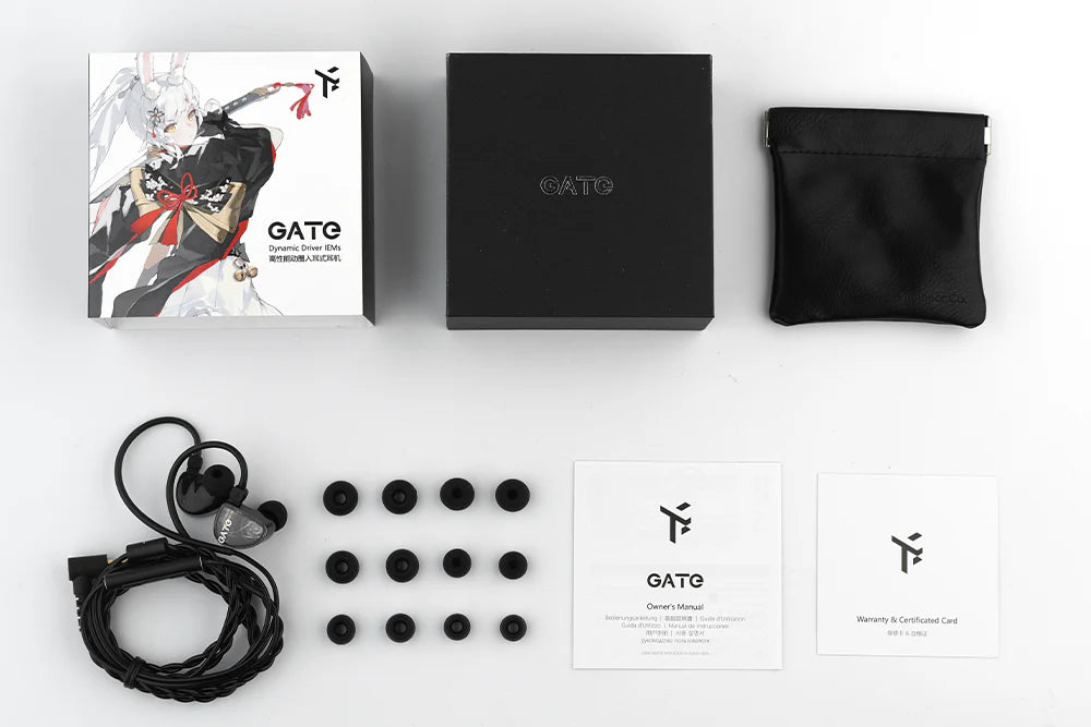 TRUTHEAR GATE 10mm Dynamic Driver In-Ear Monitor (IEM) Headphones with High-Fidelity Sound - Perfect for Music Lovers, Audiophiles & Gaming Enthusiasts