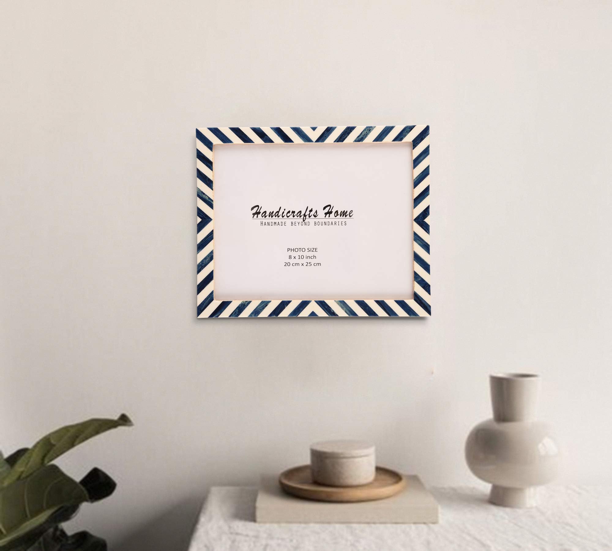 Handmade 8x10 Picture Frames 2-Pack - Wall & Tabletop Display for Home Decor Gifts
