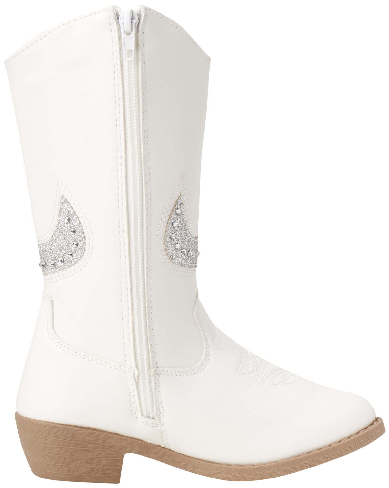 Girls Western Cowboy Boots for Toddlers & Kids - Comfortable Leather Cowgirl Booties for Girls - Perfect for Rodeo, Halloween Costume & Western Fashion