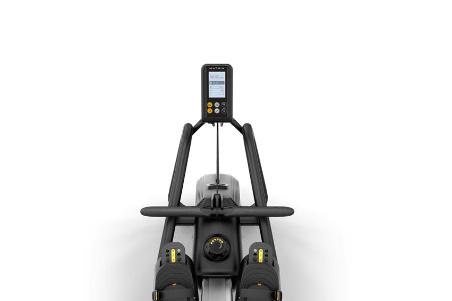 Matrix Rowing Machine for Home Gym - Foldable Rower with LCD Display | Full Body Workout Equipment for Cardio & Strength Training | Perfect for Small Spaces & Apartment Fitness