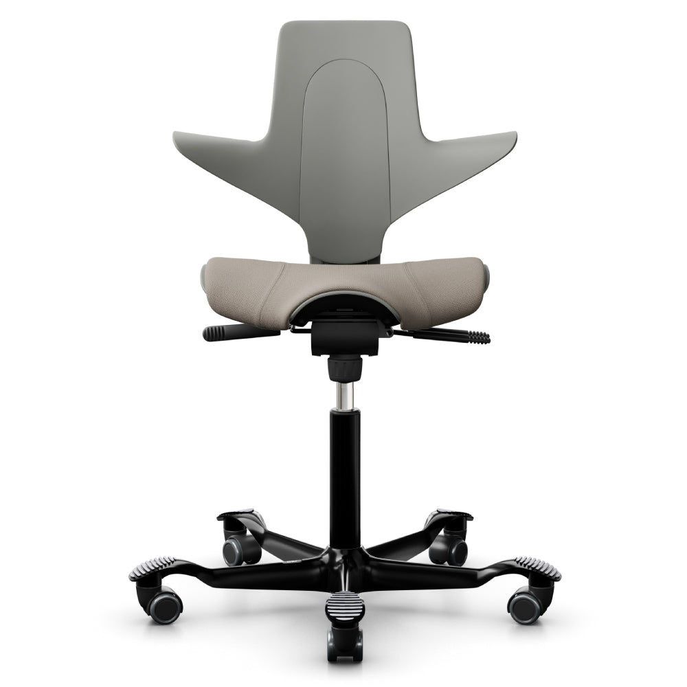 Ergonomic HÅG Capisco Saddle Chair 8020 - Adjustable Office Chair for Back Pain Relief, Perfect for Home & Work Use - Ideal for Standing Desks, Computer Work & Creative Professionals