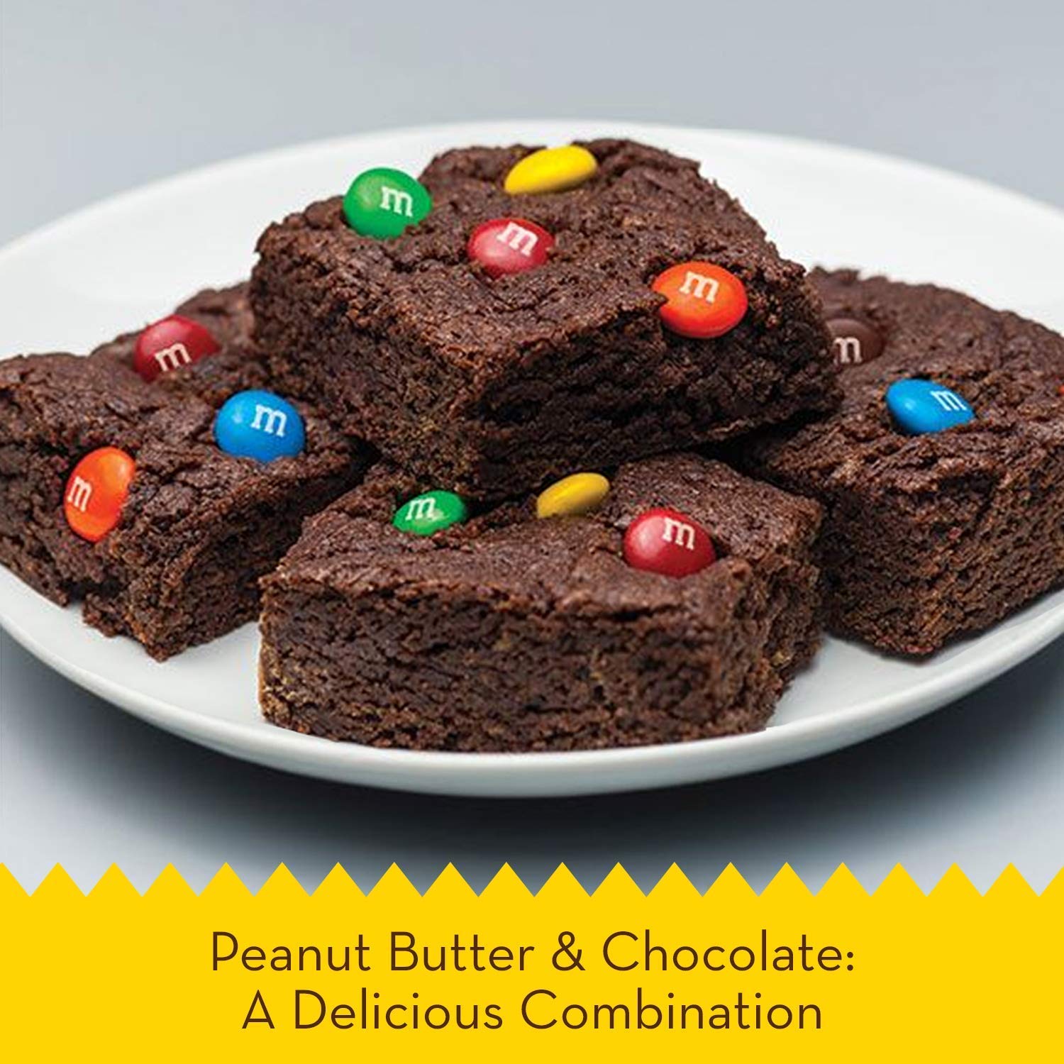 M&M'S Peanut Butter Chocolate Candy - 10 Pound Bulk Bag for Parties, Halloween, Christmas & Office Snacks | Wholesale Bulk Candy for Events & Gift Baskets