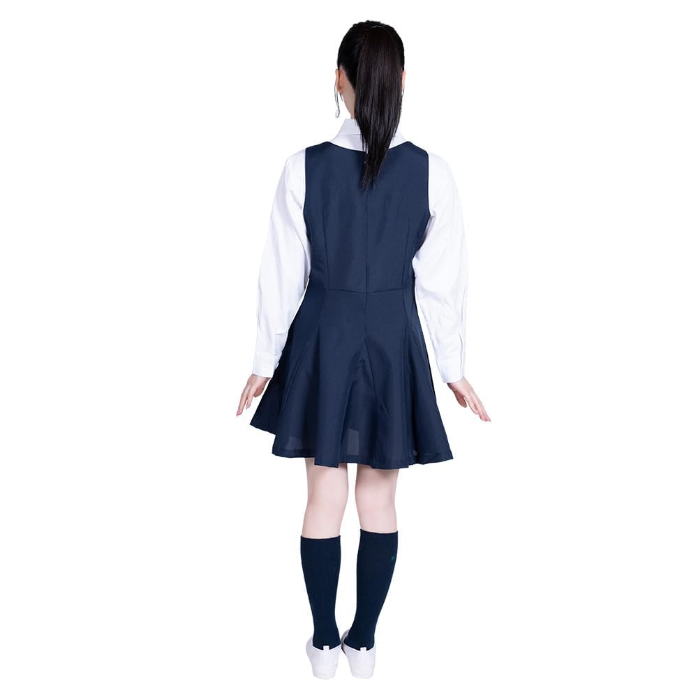 Japanese Anime School Uniform for Women - Cute Cosplay Costume & Halloween Outfit - Perfect for Cosplay Events, Halloween Parties, and Themed Photoshoots