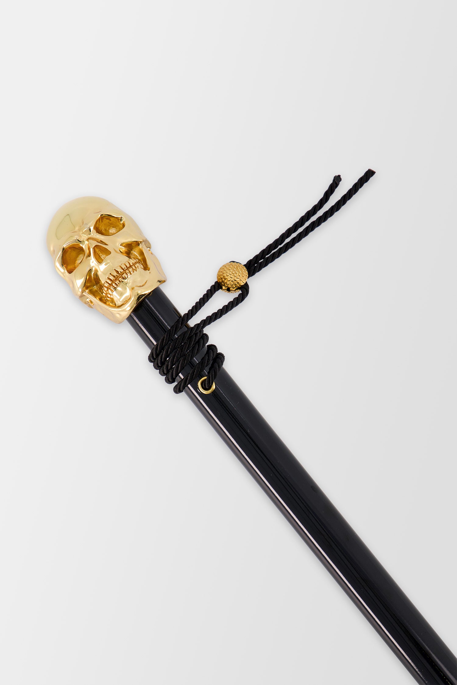 Pasotti Luxury Gold Skull Shoe Horn - Elegant Shoe Accessory for Men & Women - Perfect for Dress Shoes, Boots, and Formal Occasions