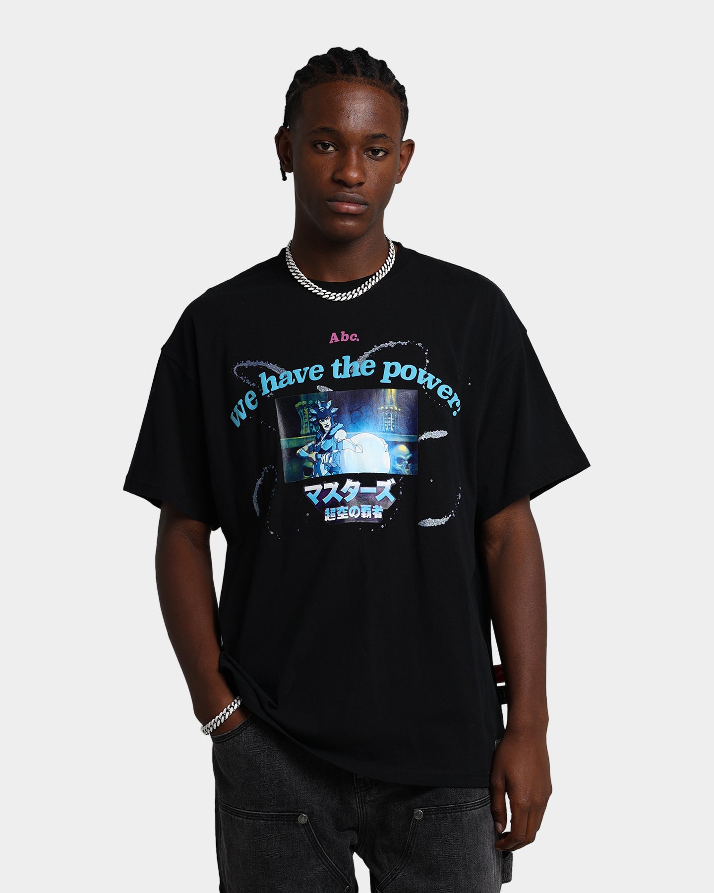 Mattel We Have The Power T-Shirt - Black Advisory Board Crystal Graphic Tee - 80s Cartoon Nostalgia & Pop Culture Fashion
