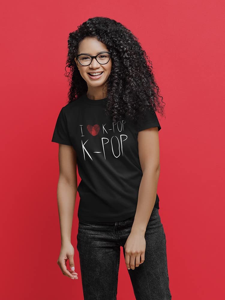 K Pop Women's T-Shirt - Trendy Korean Music Fan Apparel for Concerts & Casual Wear
