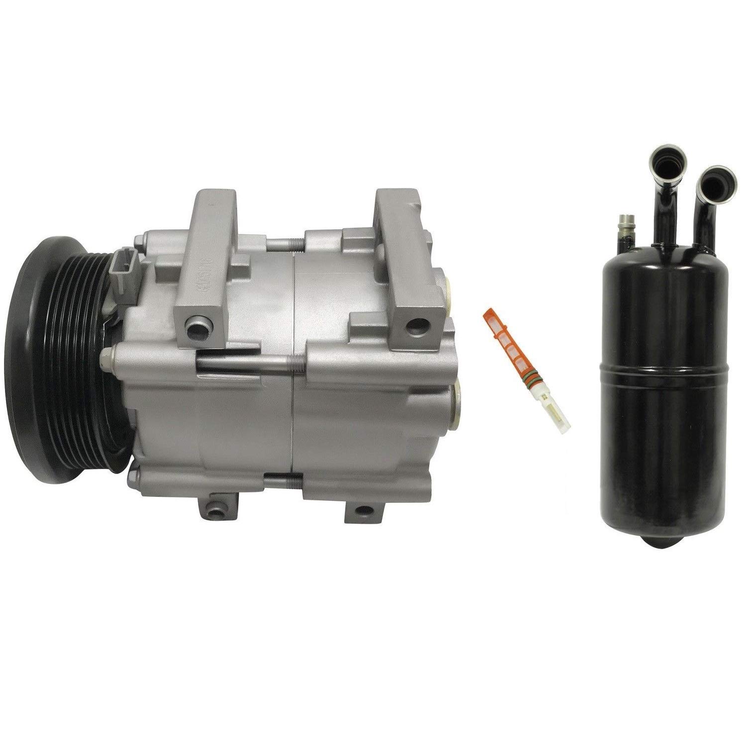 RYC Remanufactured AC Compressor Kit KT AF50 - Compatible with Multiple Car Models - Perfect for AC Repair & Replacement at Home or Auto Shop