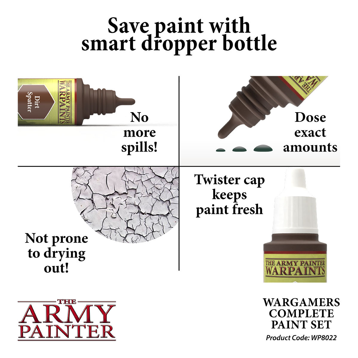 Warpaints: Complete Paint Set for Miniatures & Models - Perfect for Warhammer, D&D, and Tabletop Gaming