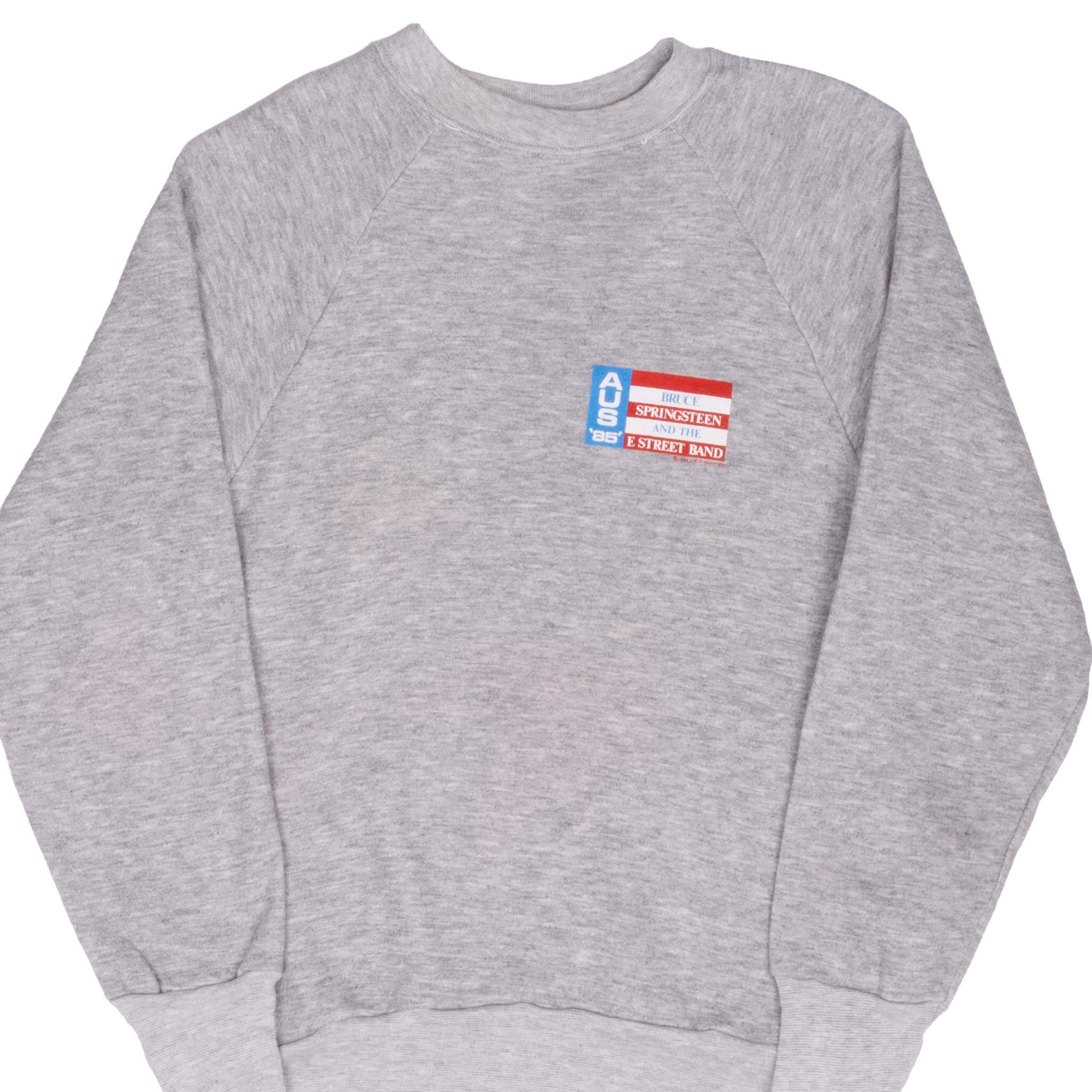 Vintage Bruce Springsteen & The E Street Band Australia 1985 Tour Sweatshirt - Small Size - Retro Music Band Merch - Perfect for Concerts & Casual Wear